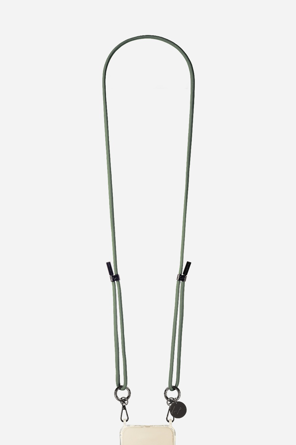 Cotton phone cord LA COQUE FRANCAISE Green