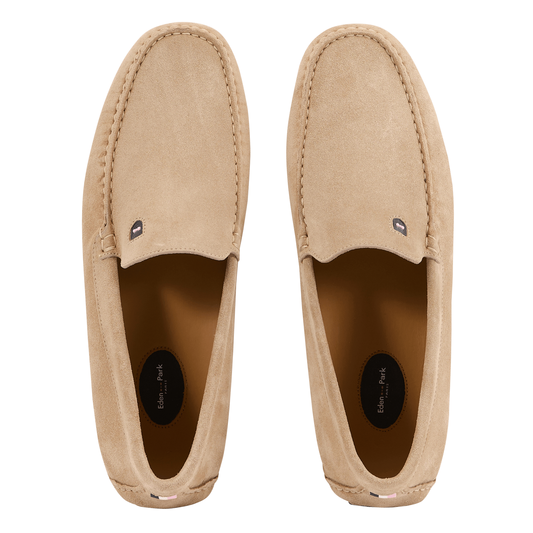 Mocassins en cuir EDEN PARK Beige
