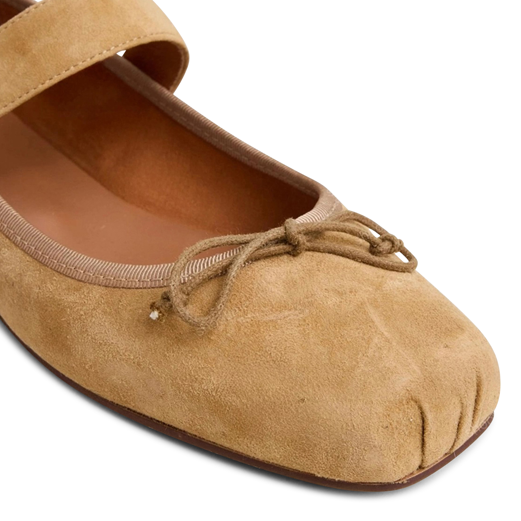 Ballerines en cuir JONAK Beige