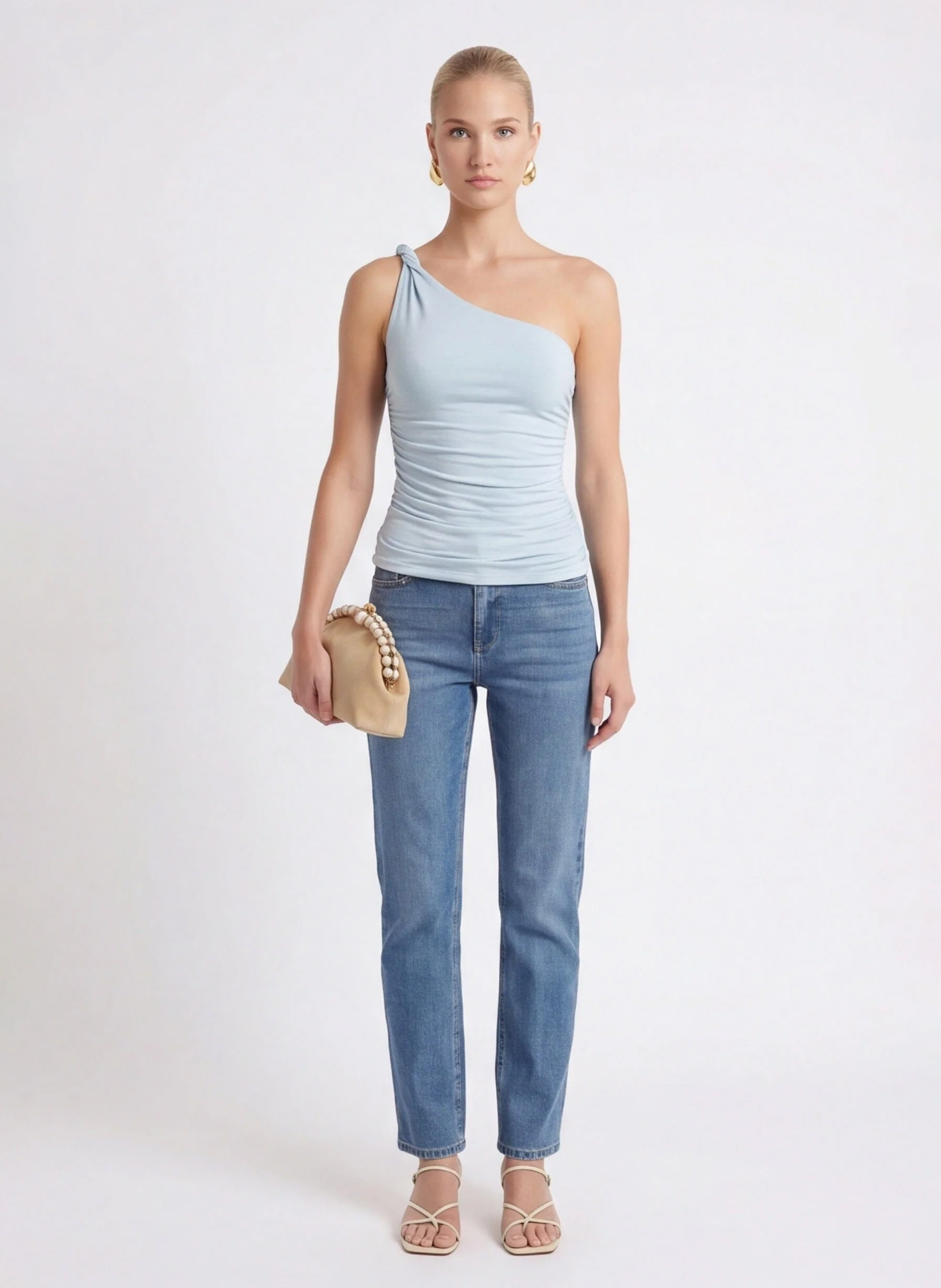 Asymmetrische top KOOKAI Groen