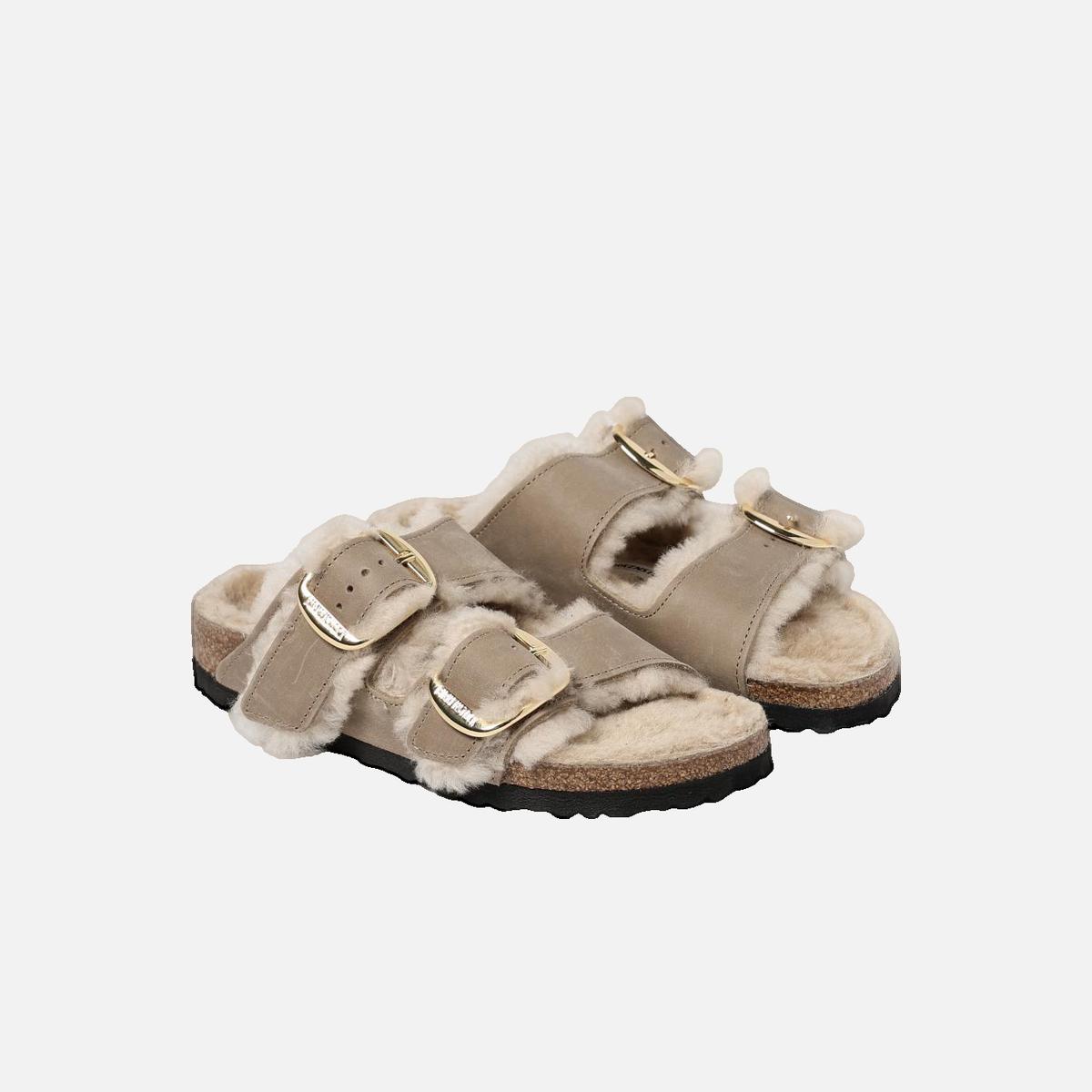 Arizona flat sandals BIRKENSTOCK Beige