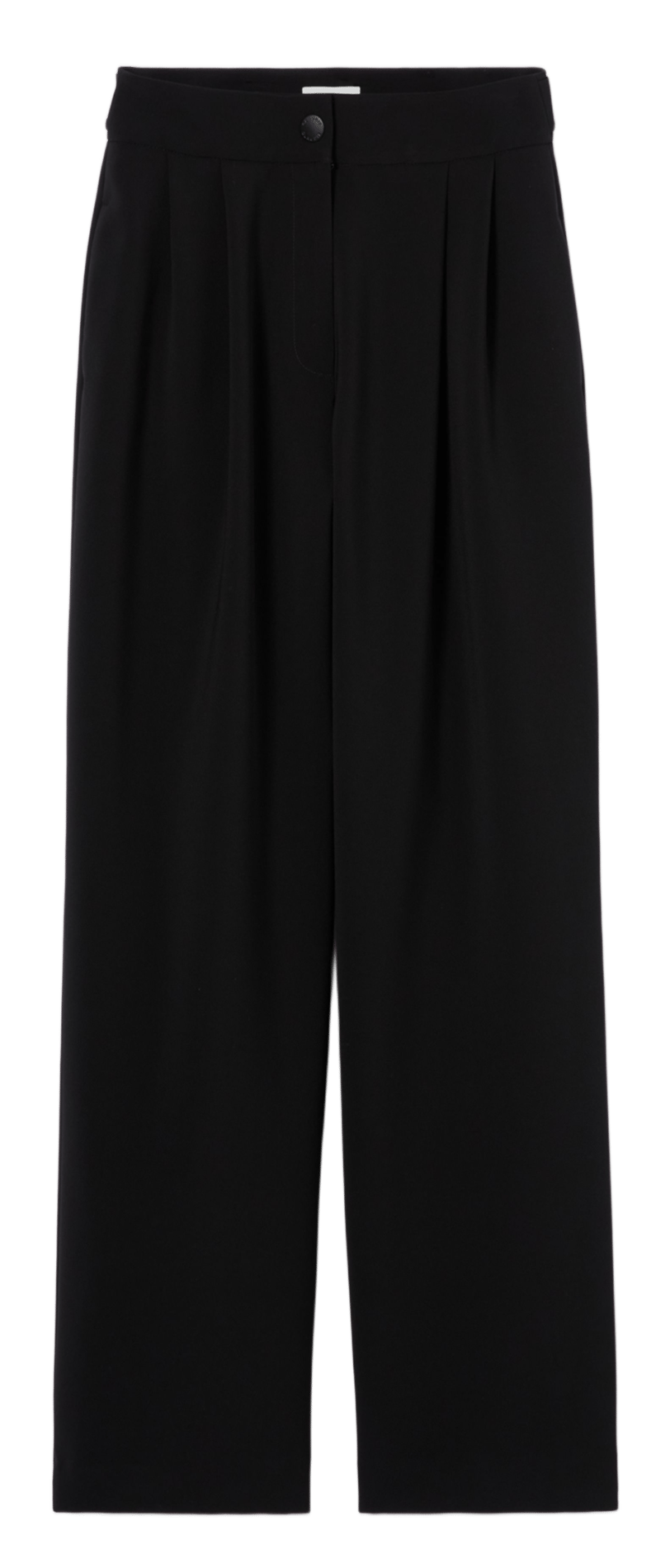 Karottenhose aus Woll-Mix CLAUDIE PIERLOT Schwarz