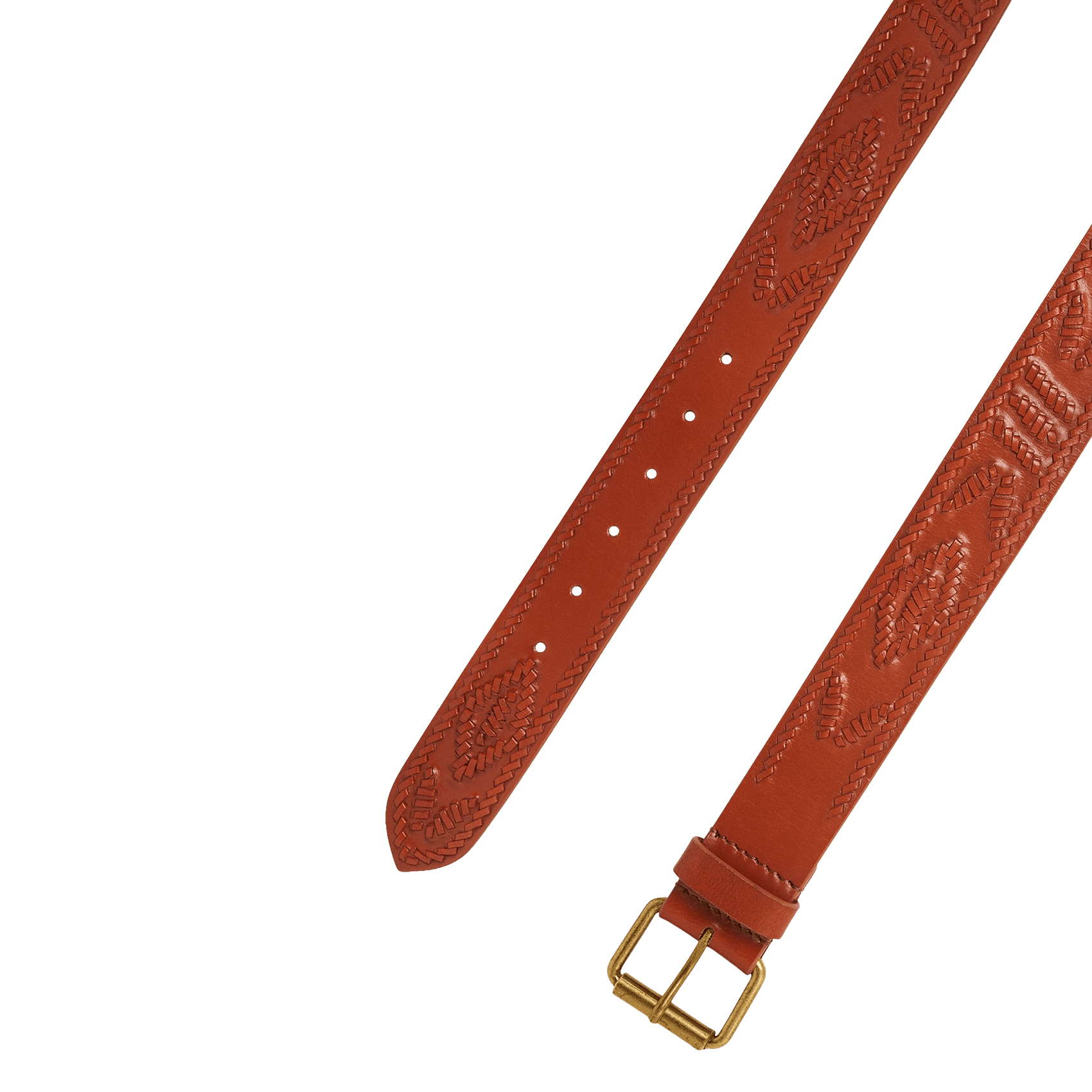 Ceinture en cuir  COTELAC ACOTE Marron