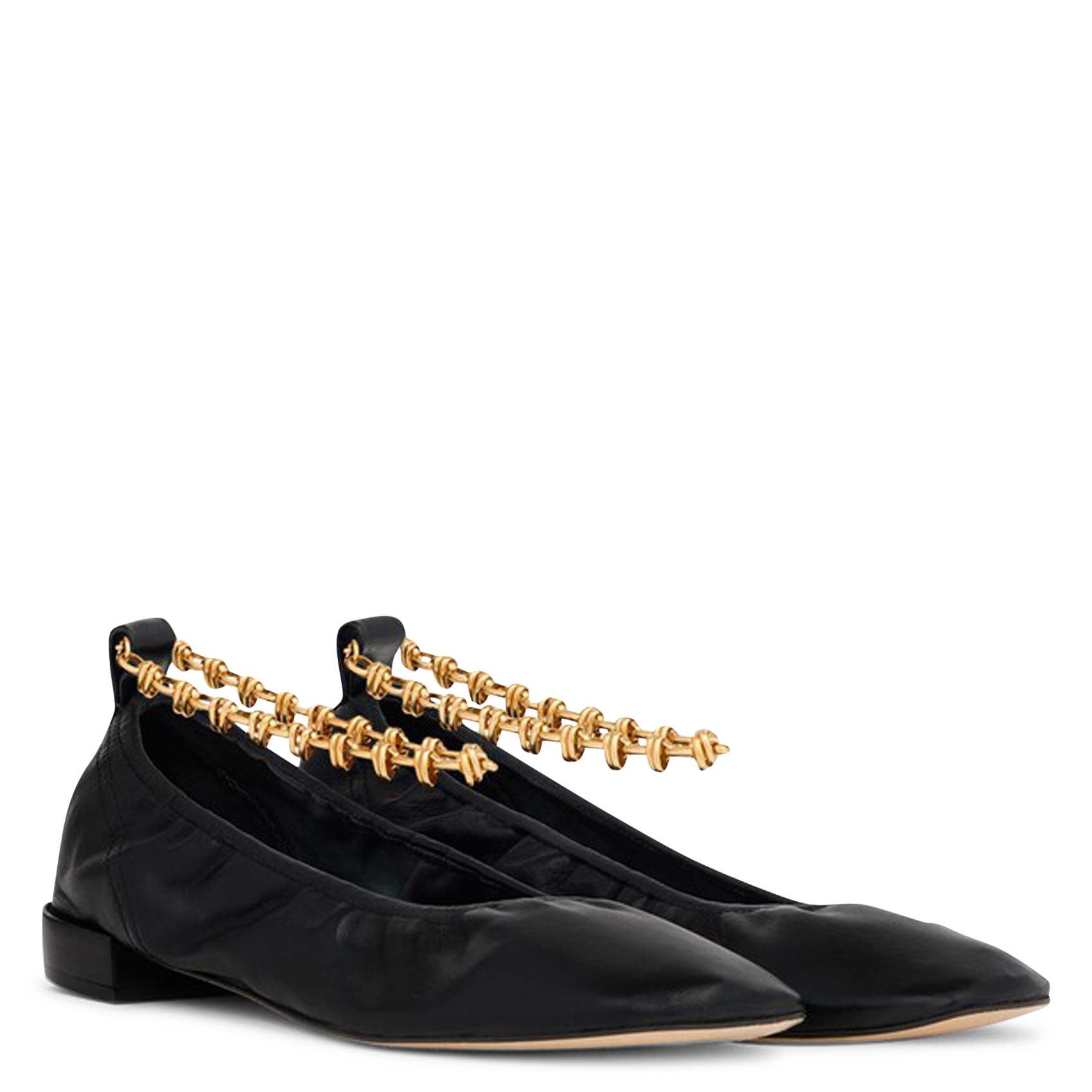 Lederballerinas VANESSA BRUNO Schwarz