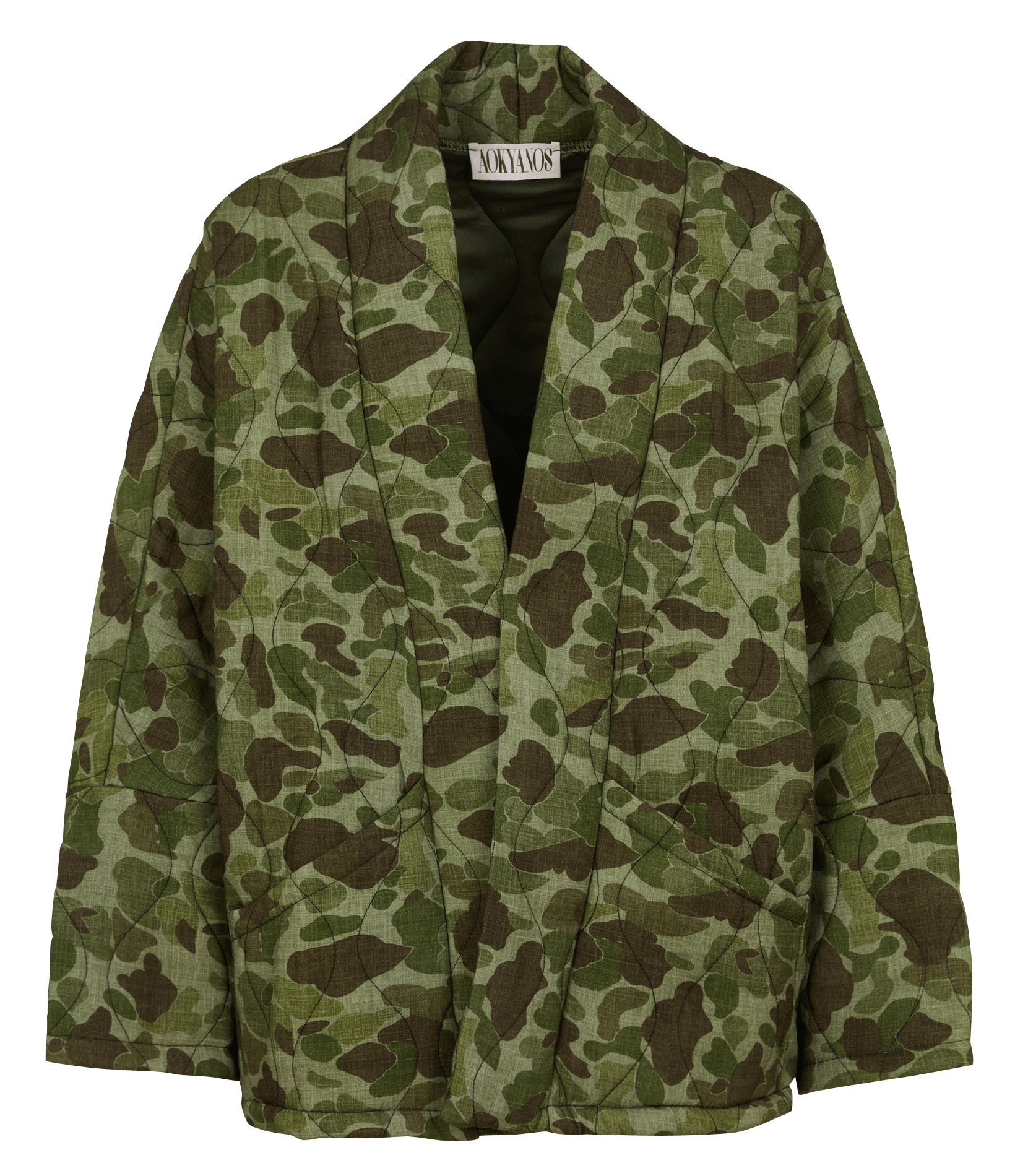 Shawl collar jacket AOKYANOS