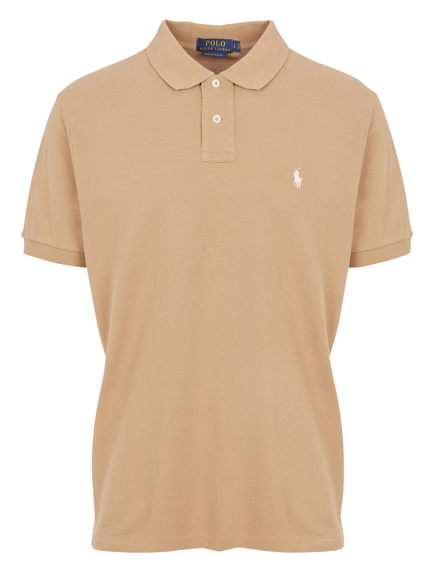 Custom-fit polo van katoen POLO RALPH LAUREN Beige