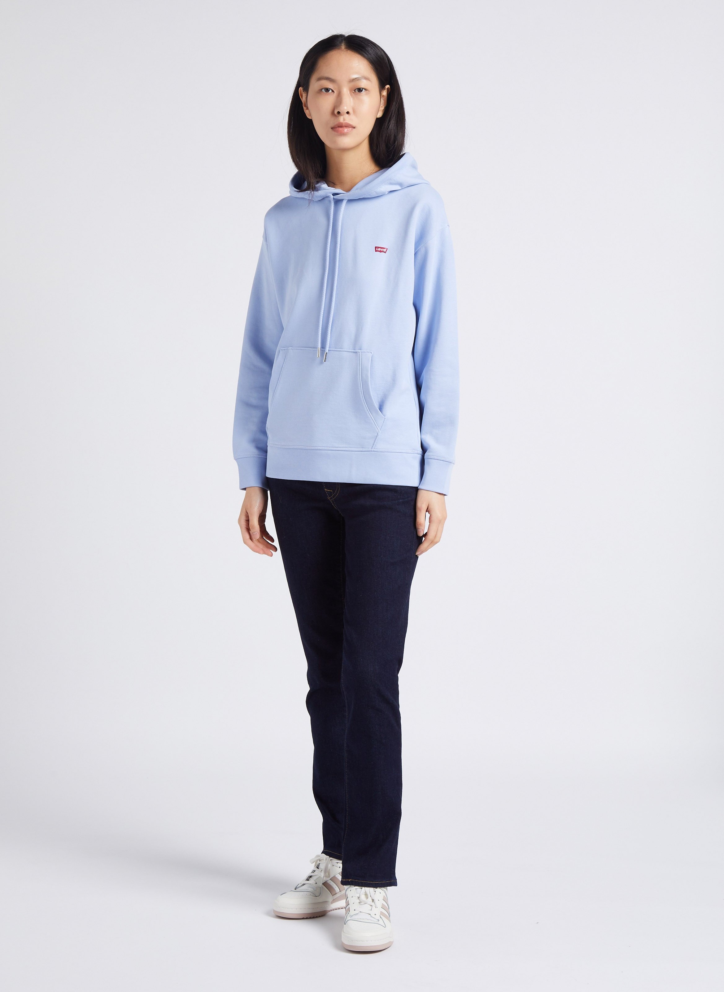 Low-top leather sneakers ADIDAS White