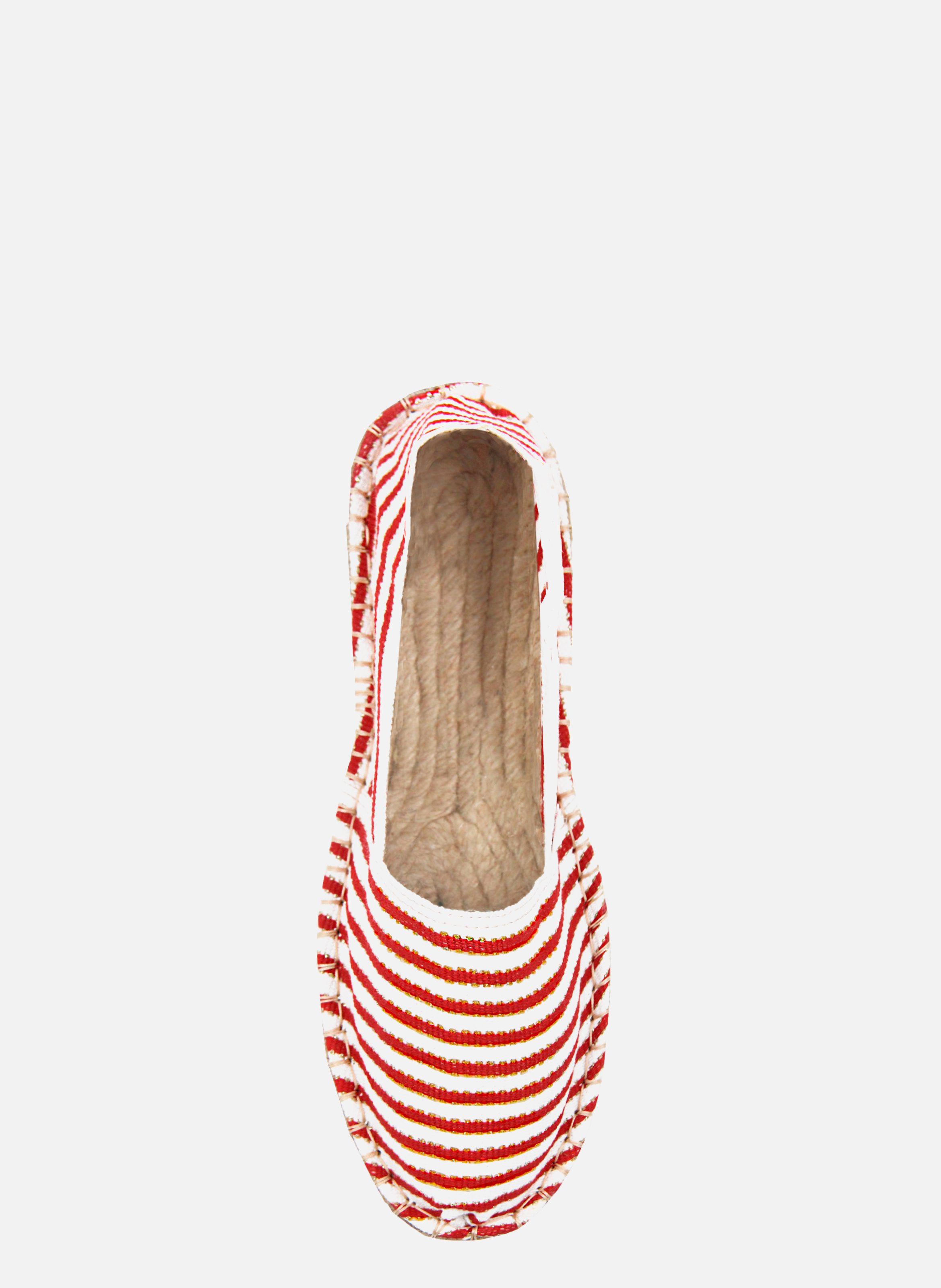 Cotton canvas espadrilles JULES & JENN Red