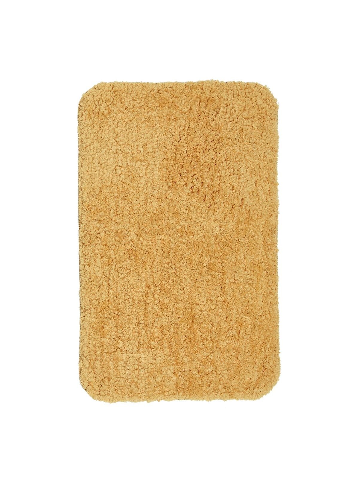 Tufted plain bath mat TODAY LINGE DE MAISON Yellow