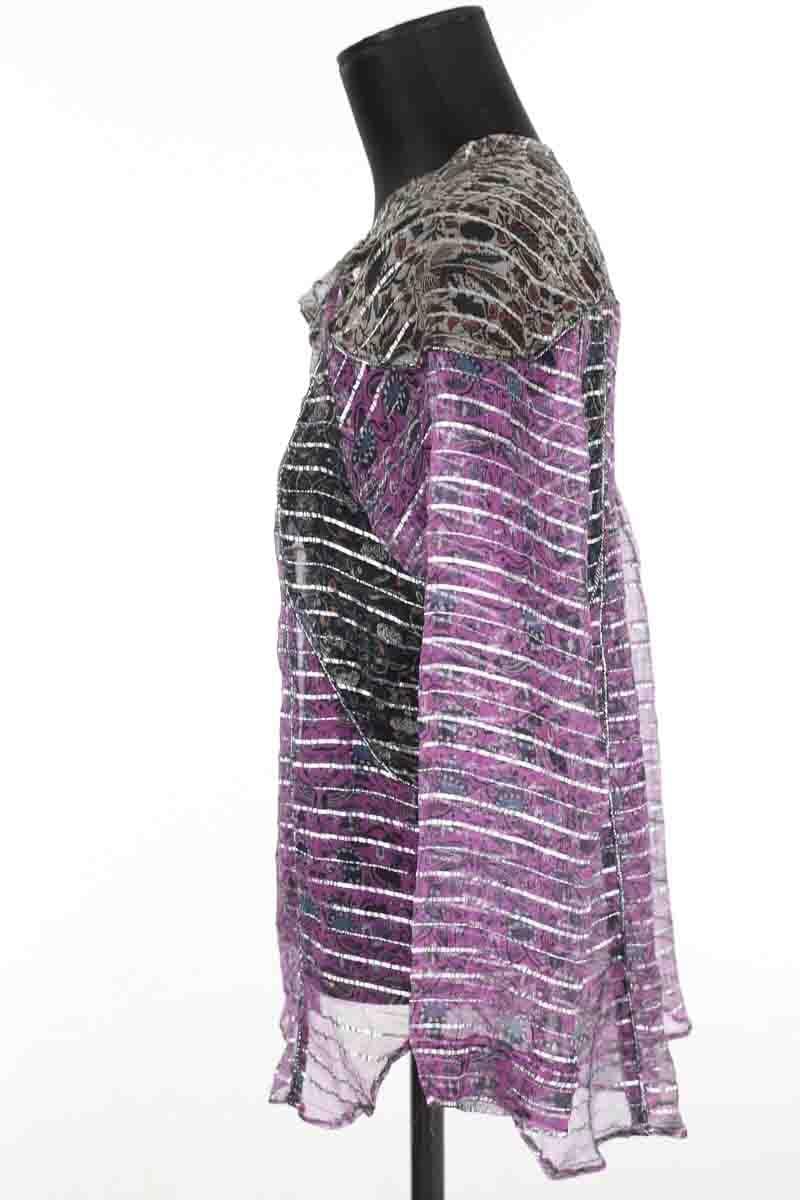 Silk blouse ISABEL MARANT - Seconde Main Purple