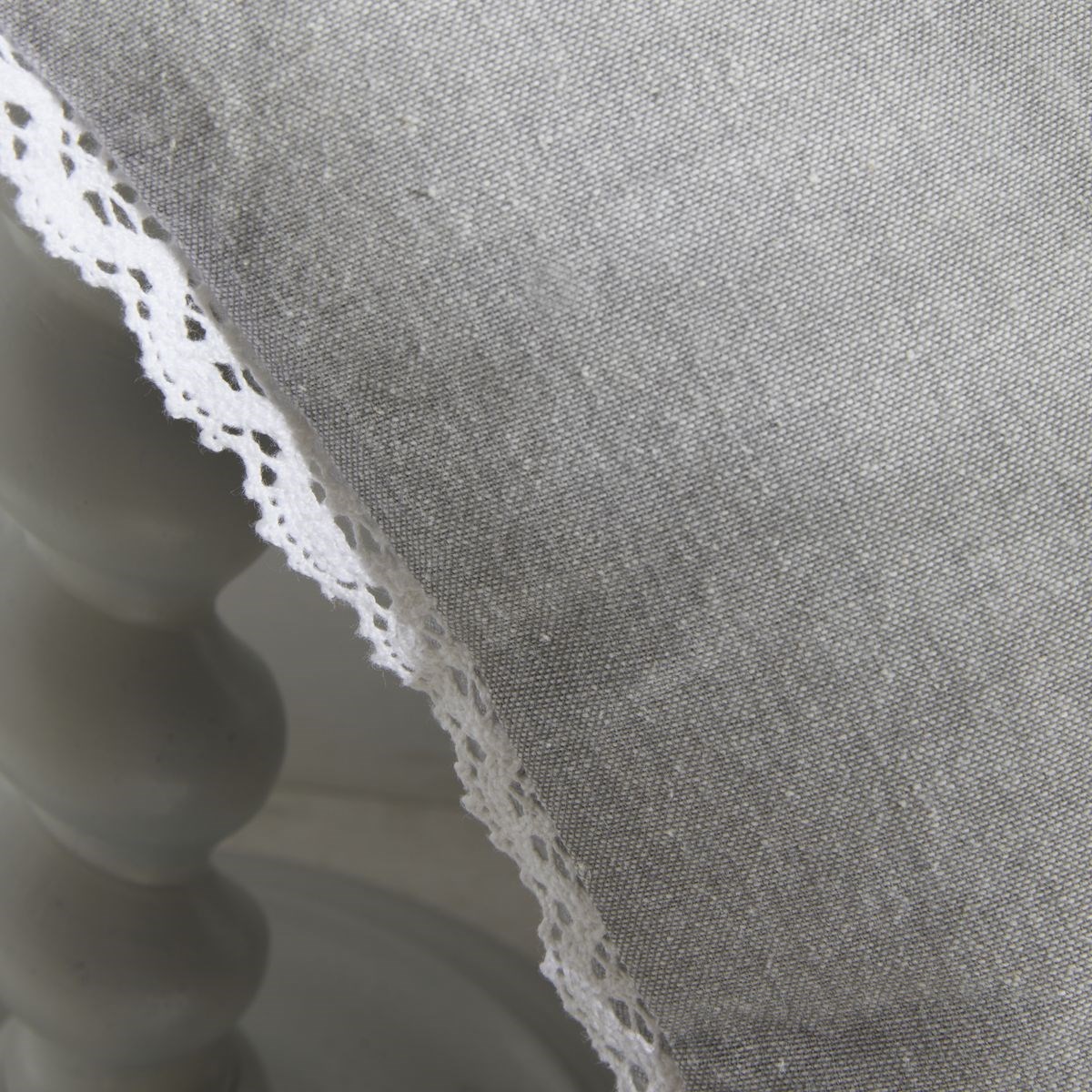 Removable cotton cushion TODAY LINGE DE MAISON Grey