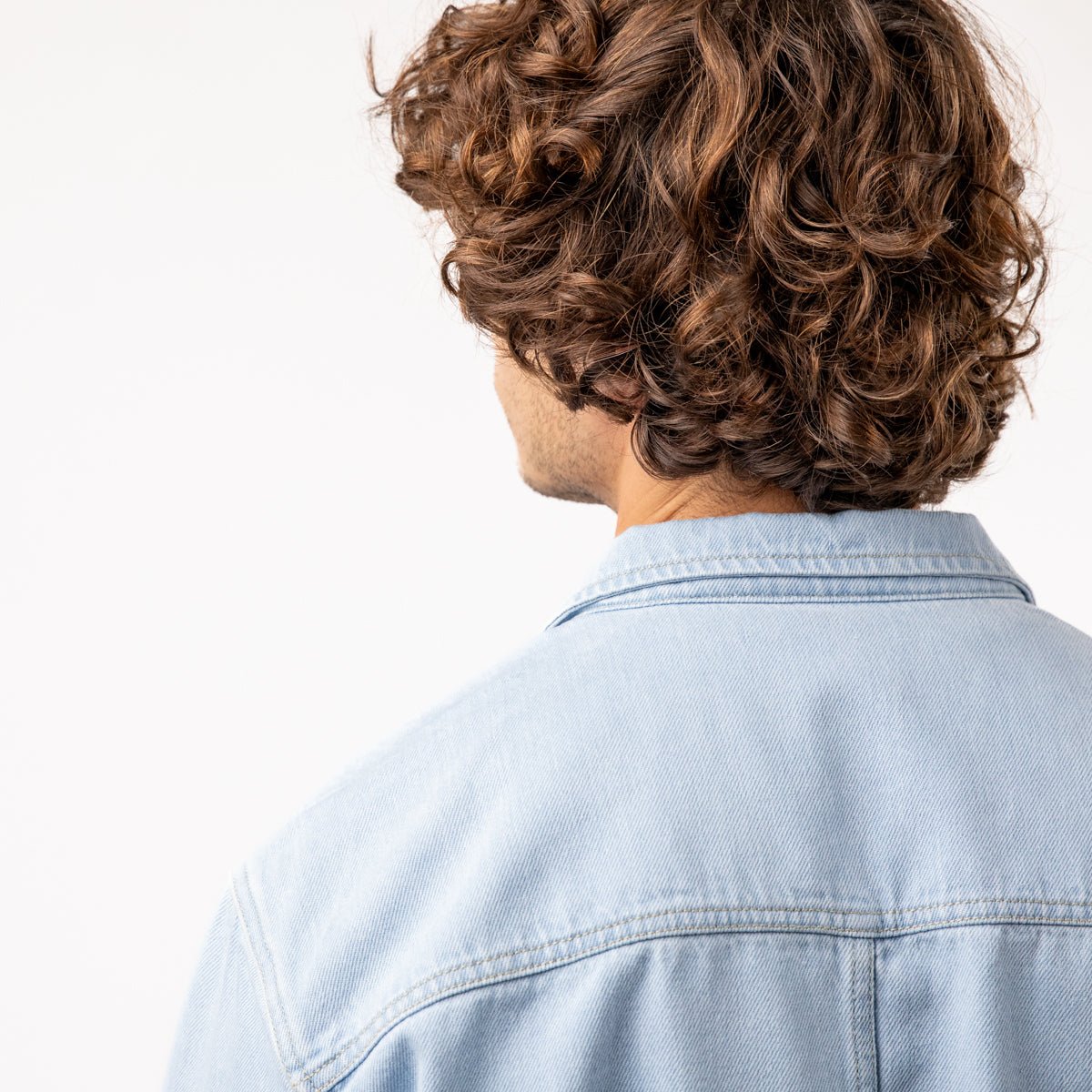 Denim overshirt BILLYBELT Blue