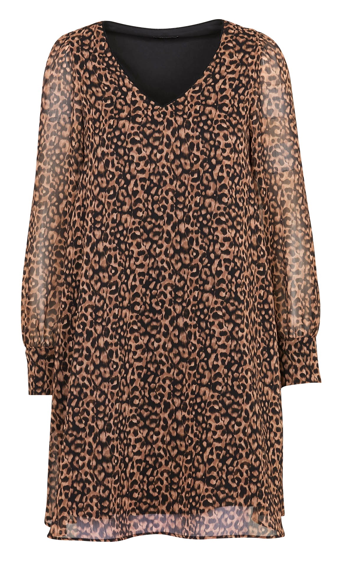 Zijden jurk ONE STEP Zwart