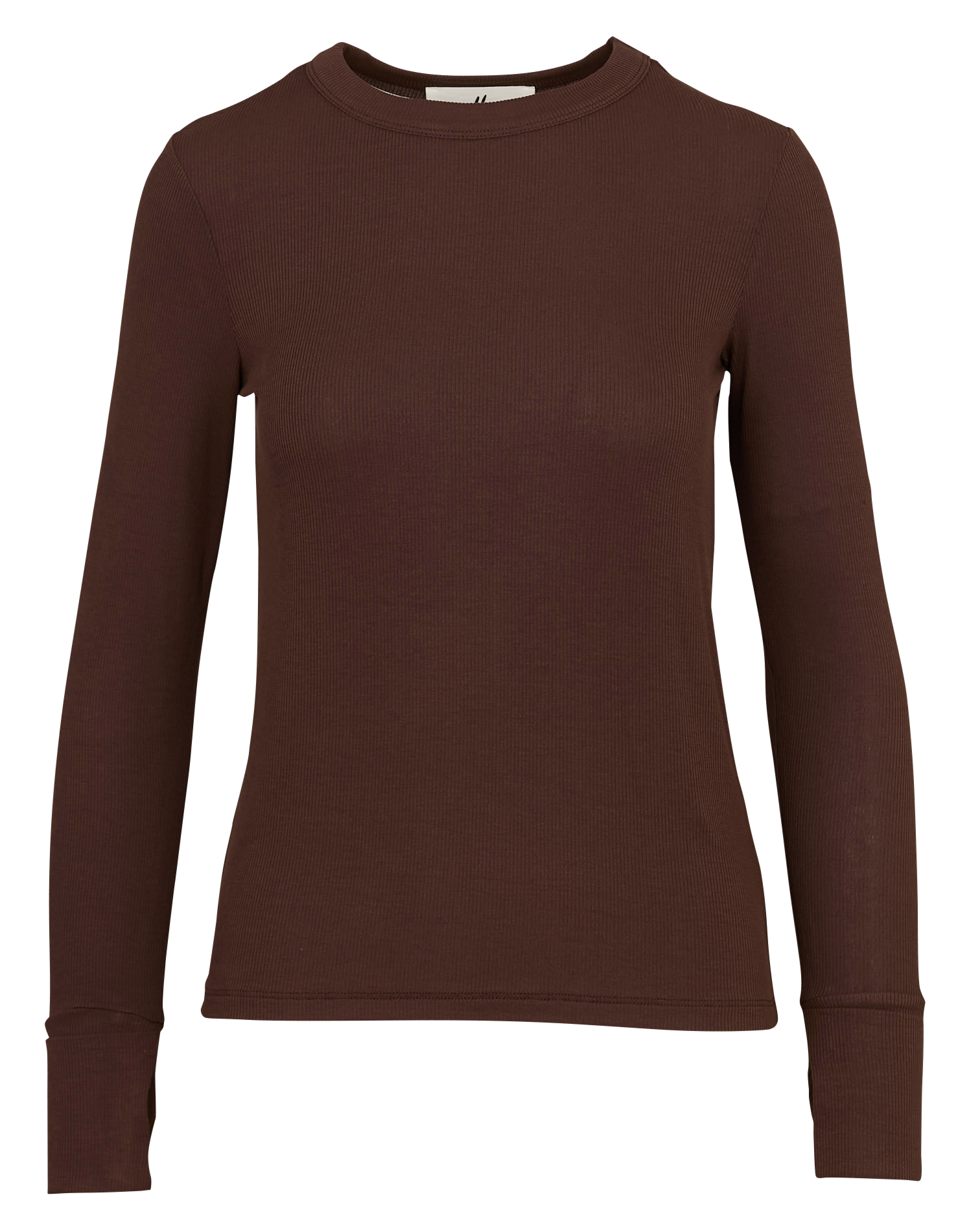 Tee-shirt droit col rond BA&SH Noir