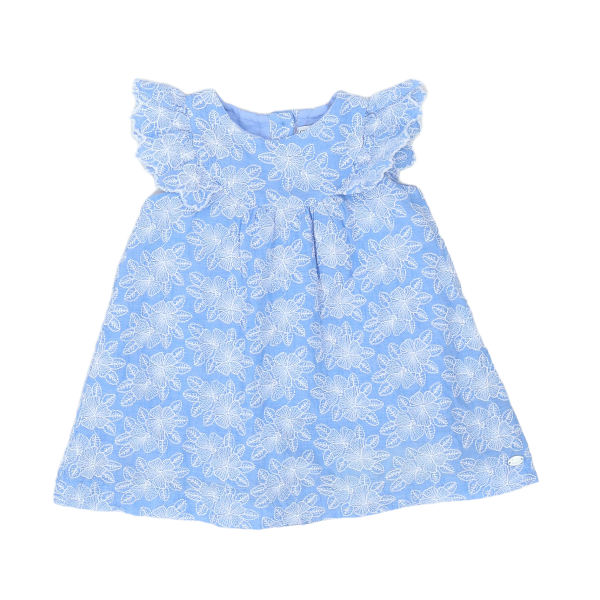 Blue baby dress - 12 months TARTINE ET CHOCOLAT - seconde-main Blue