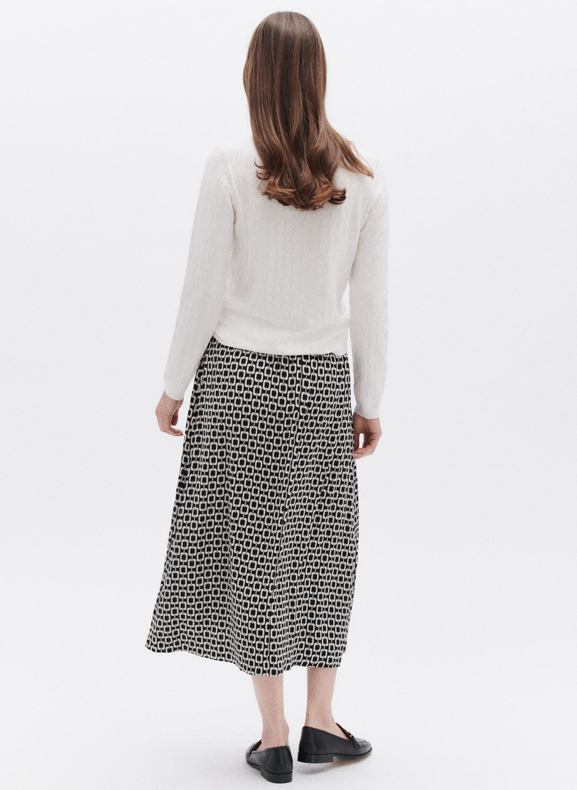 Pull col rond CAROLL Beige