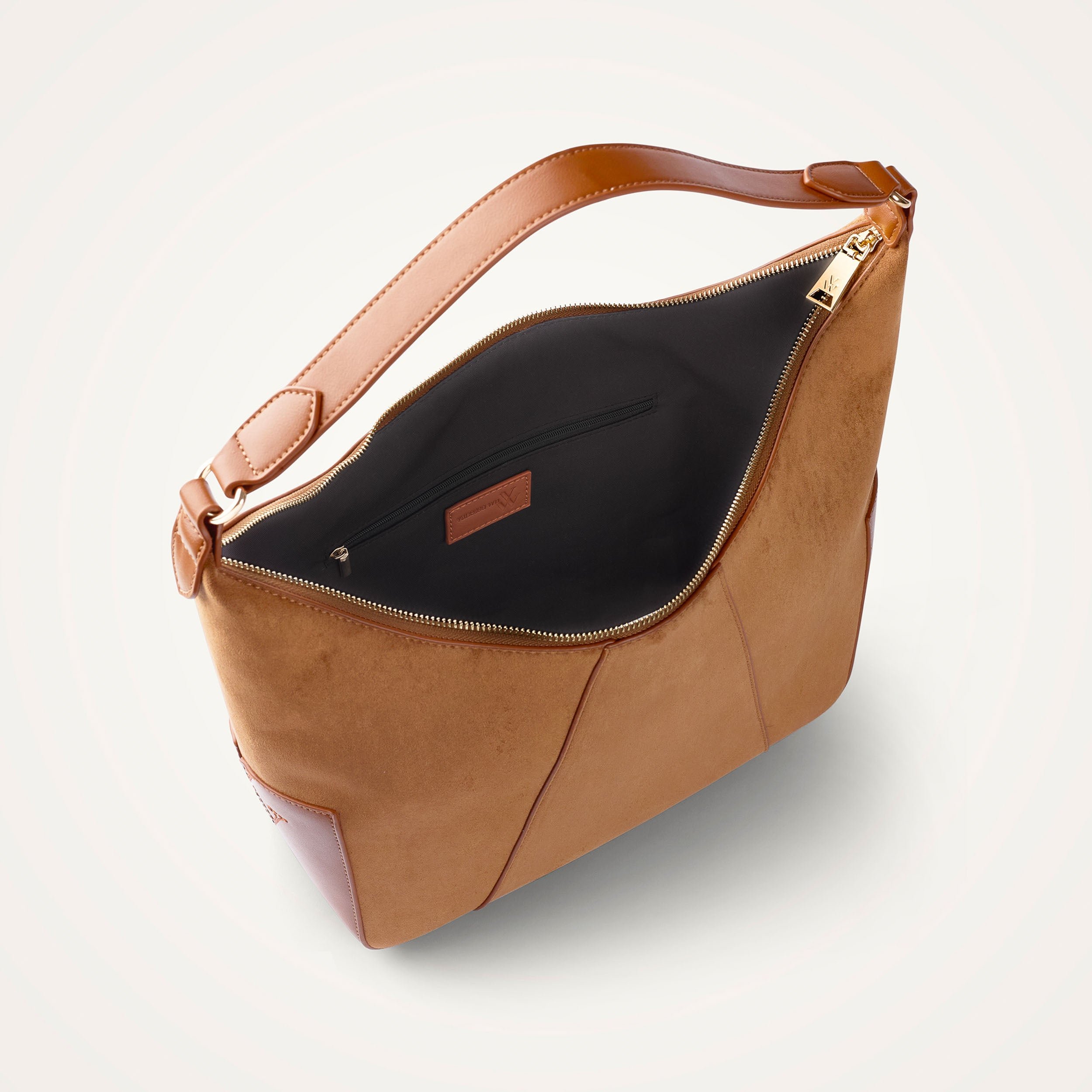 Soft hobo bag Brown