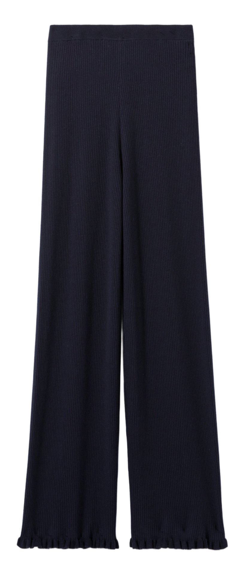 Flare knit pants CLAUDIE PIERLOT Blue