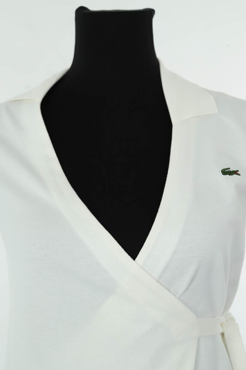 Cotton dress LACOSTE - SECONDE MAIN White