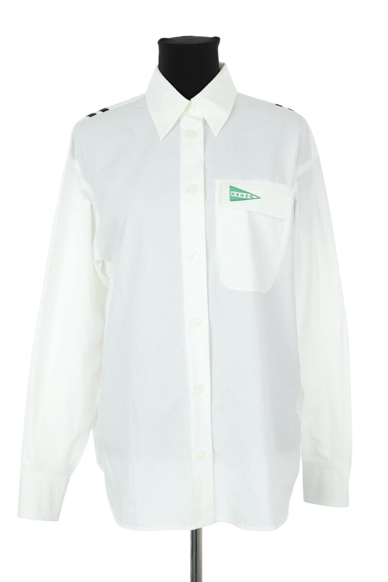 White cotton shirt KENZO - SECONDE MAIN White