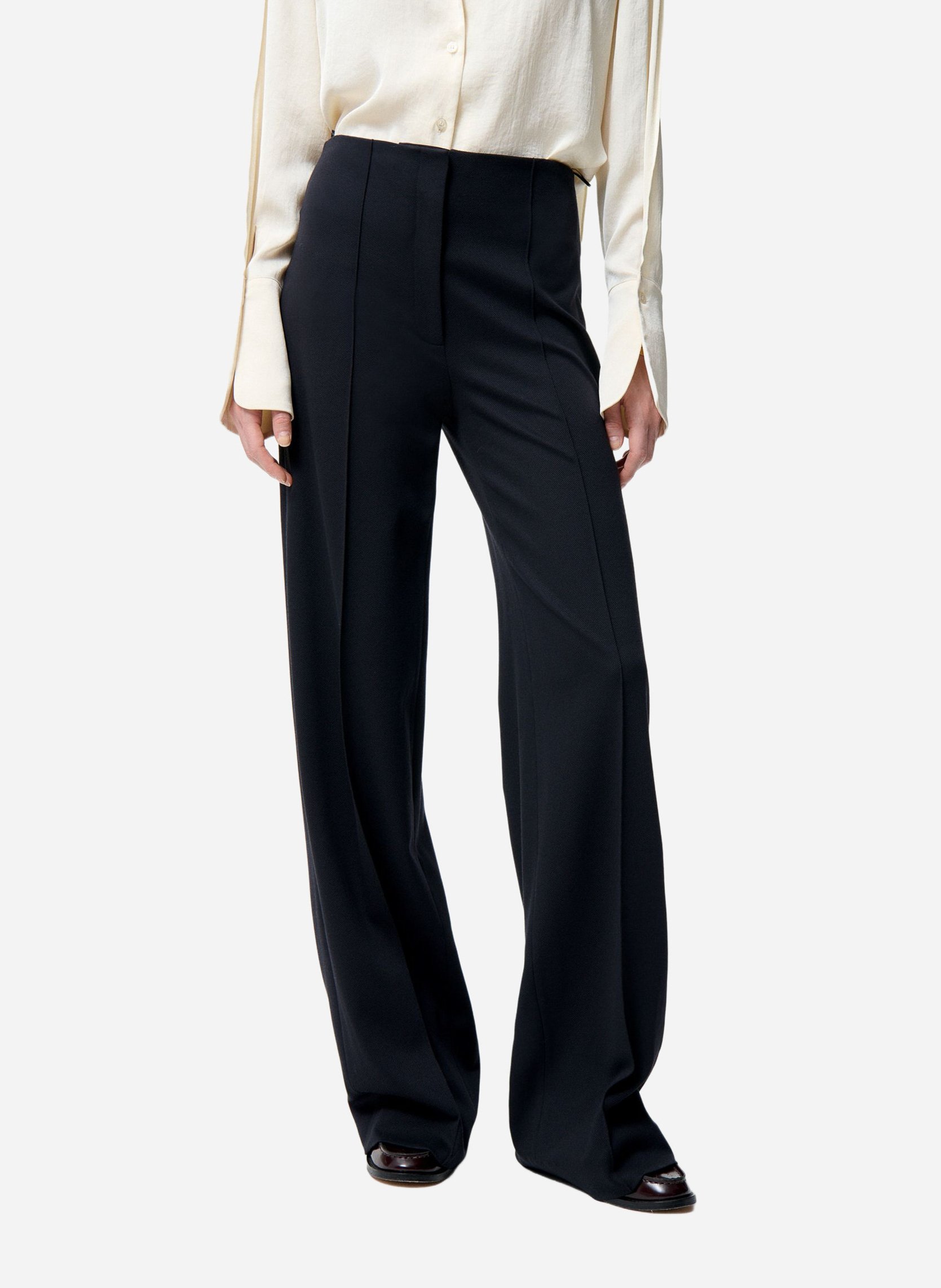 High-waisted straight-leg pants VANESSA BRUNO