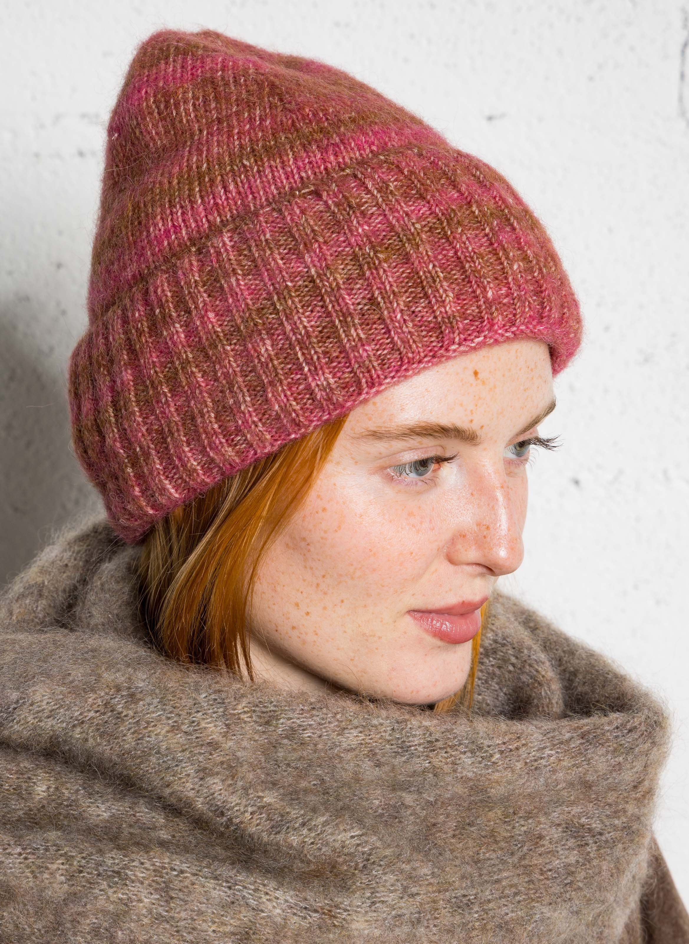 Woll- und Baumwollmützen BECKSONDERGAARD Rosa