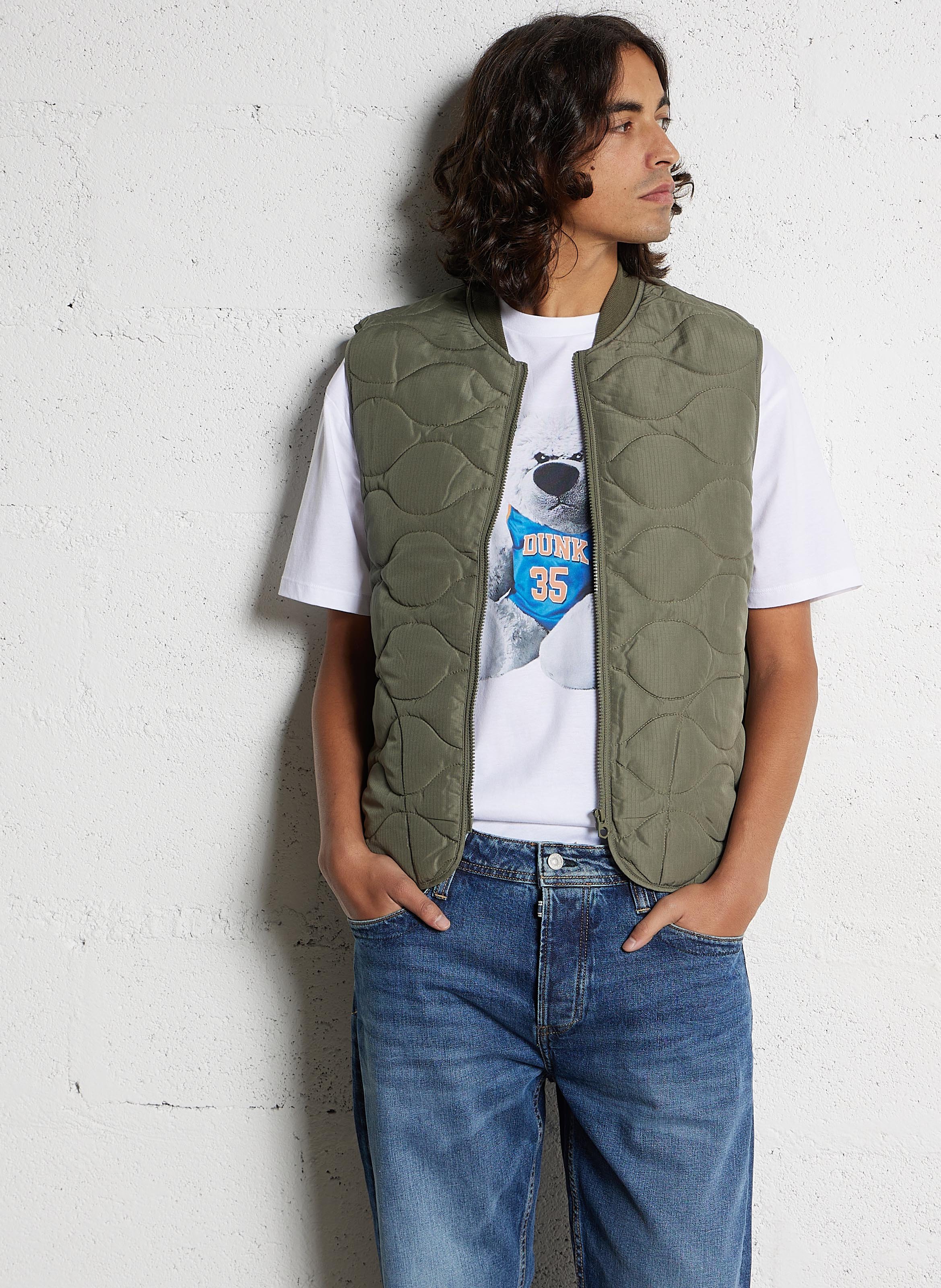 Giacca dritta trapuntata LE TEMPS DES CERISES Verde