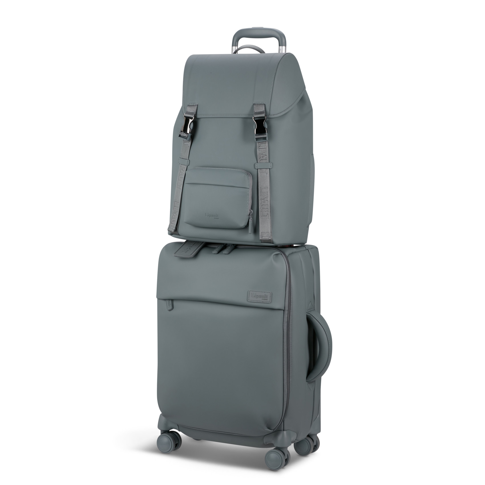 Lost in Berlin backpack size S Exile LIPAULT Grey