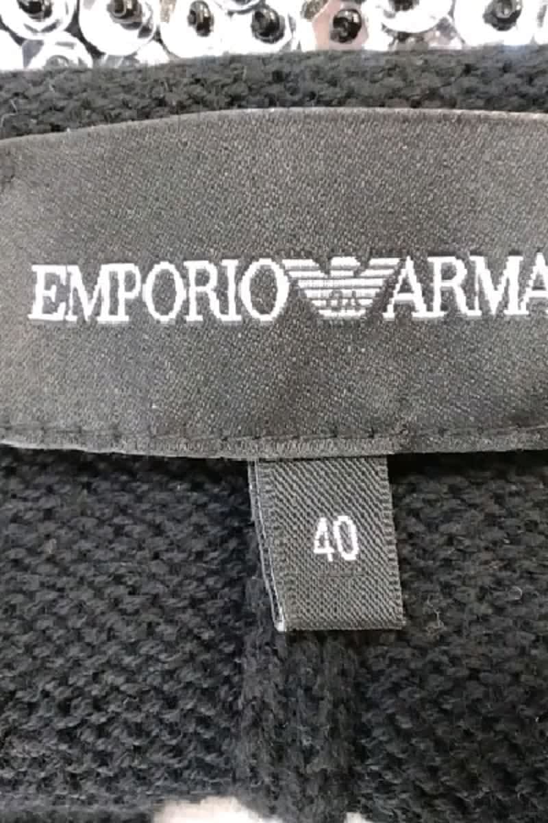 T-shirt ARMANI - SECONDE MAIN Black