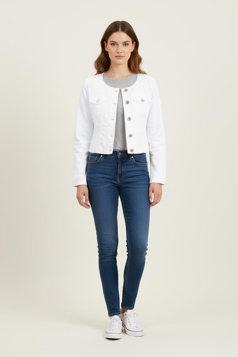 JACKET LIU JO - SECONDE MAIN White