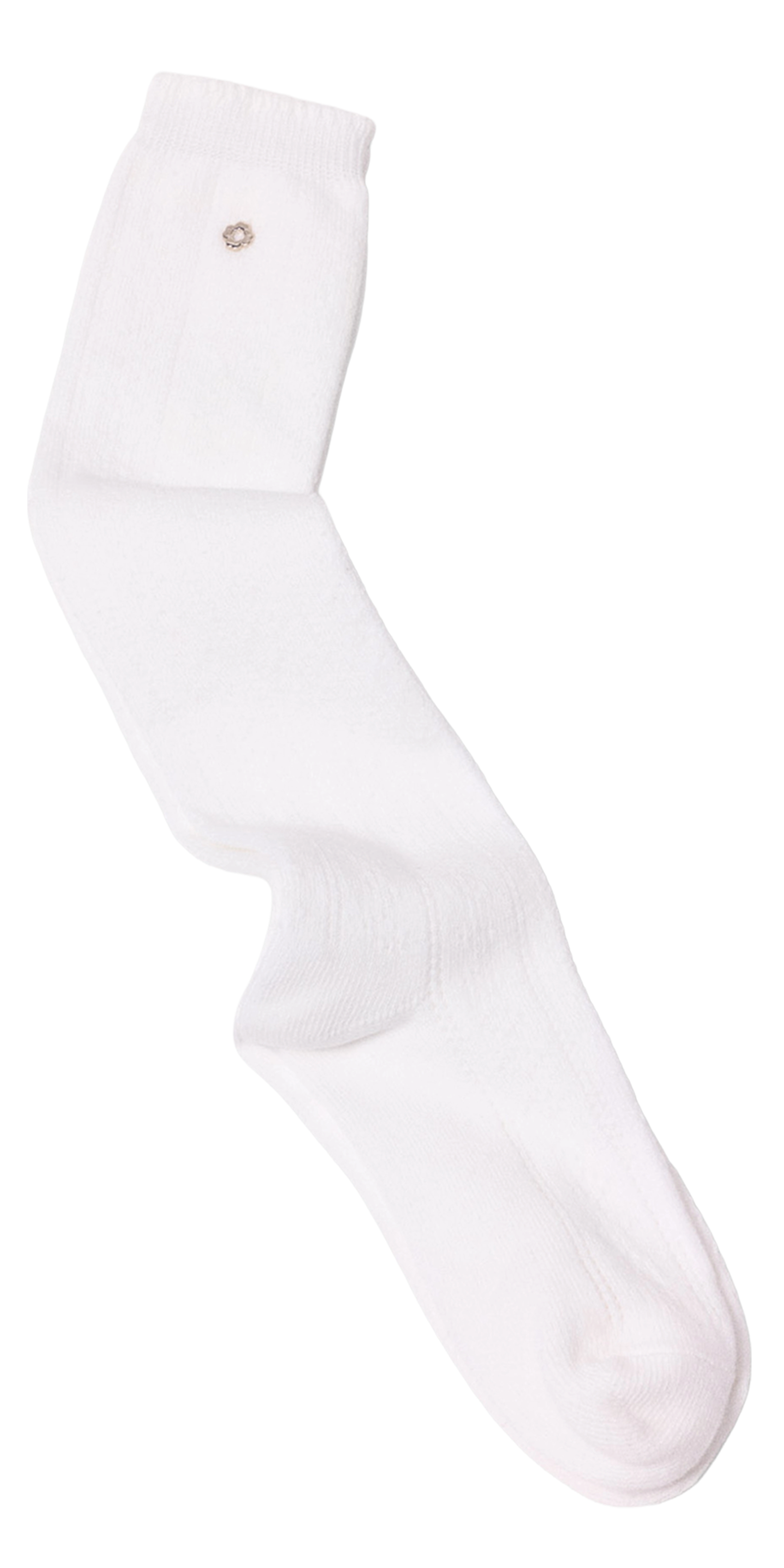 Chaussette en coton mélangé MAJE Blanc