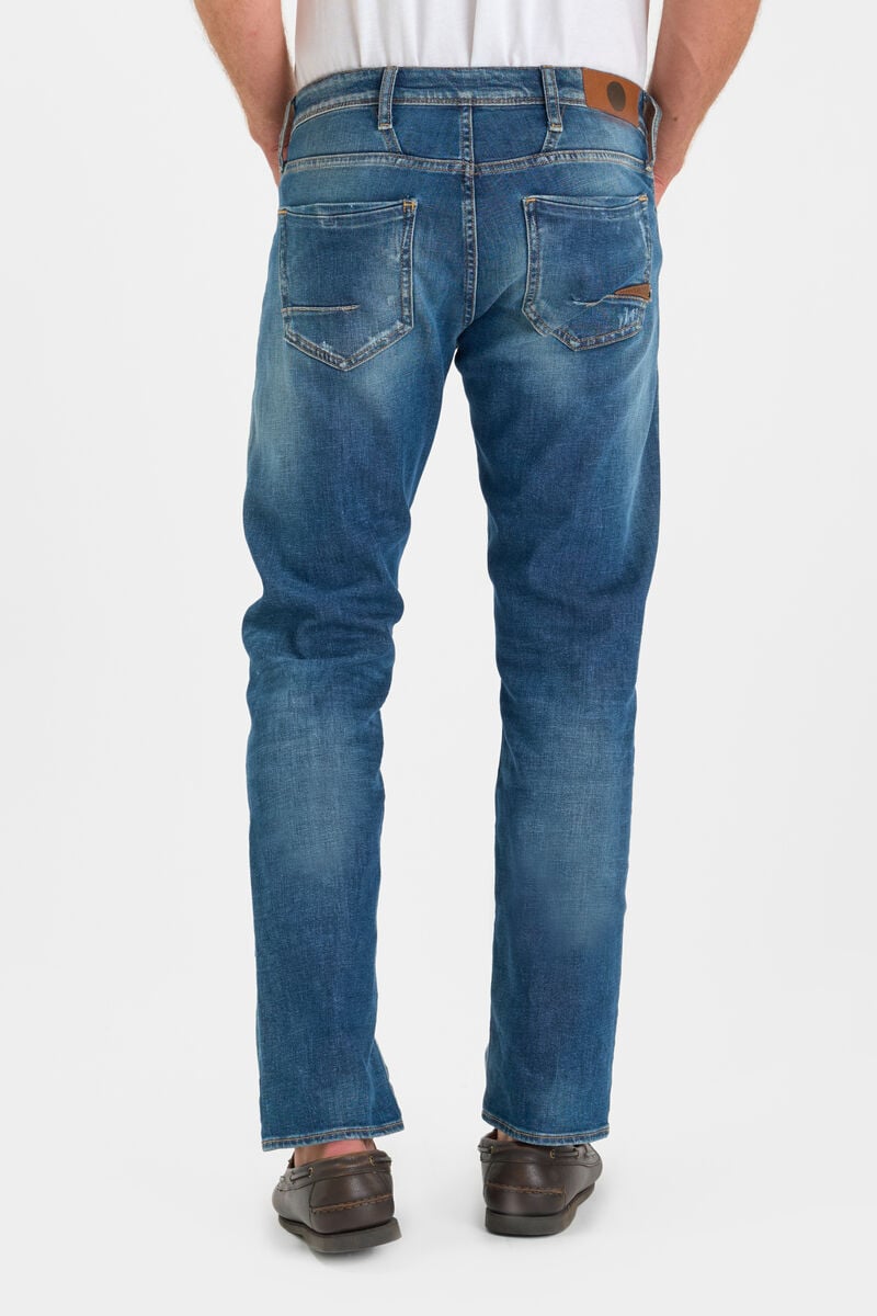 Straight leg jeans, length 34 LE TEMPS DES CERISES Blue