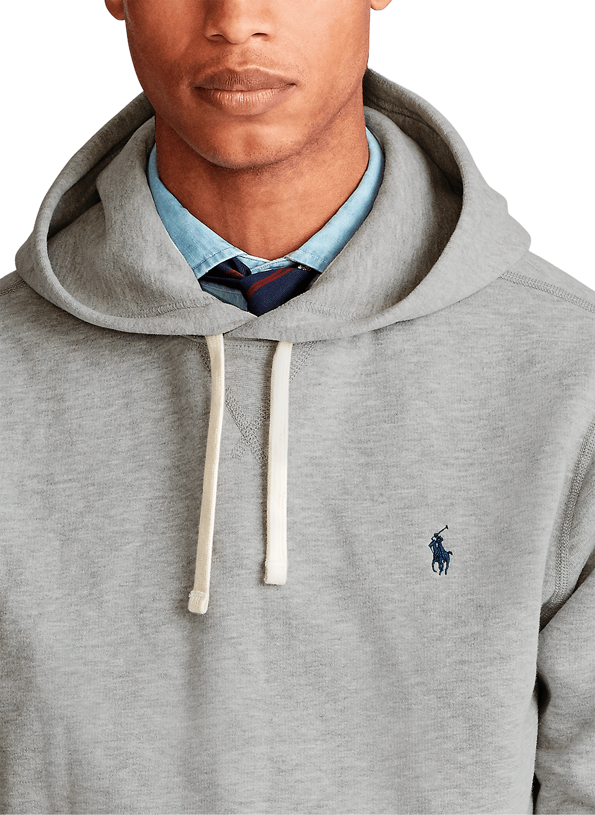 Kapuzensweatshirt aus Baumwolle, Regular Fit POLO RALPH LAUREN Grau