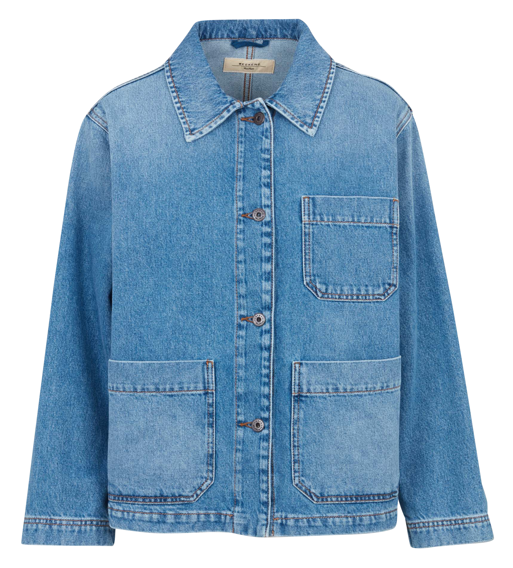 Denim jacket MAX MARA WEEK END Blue