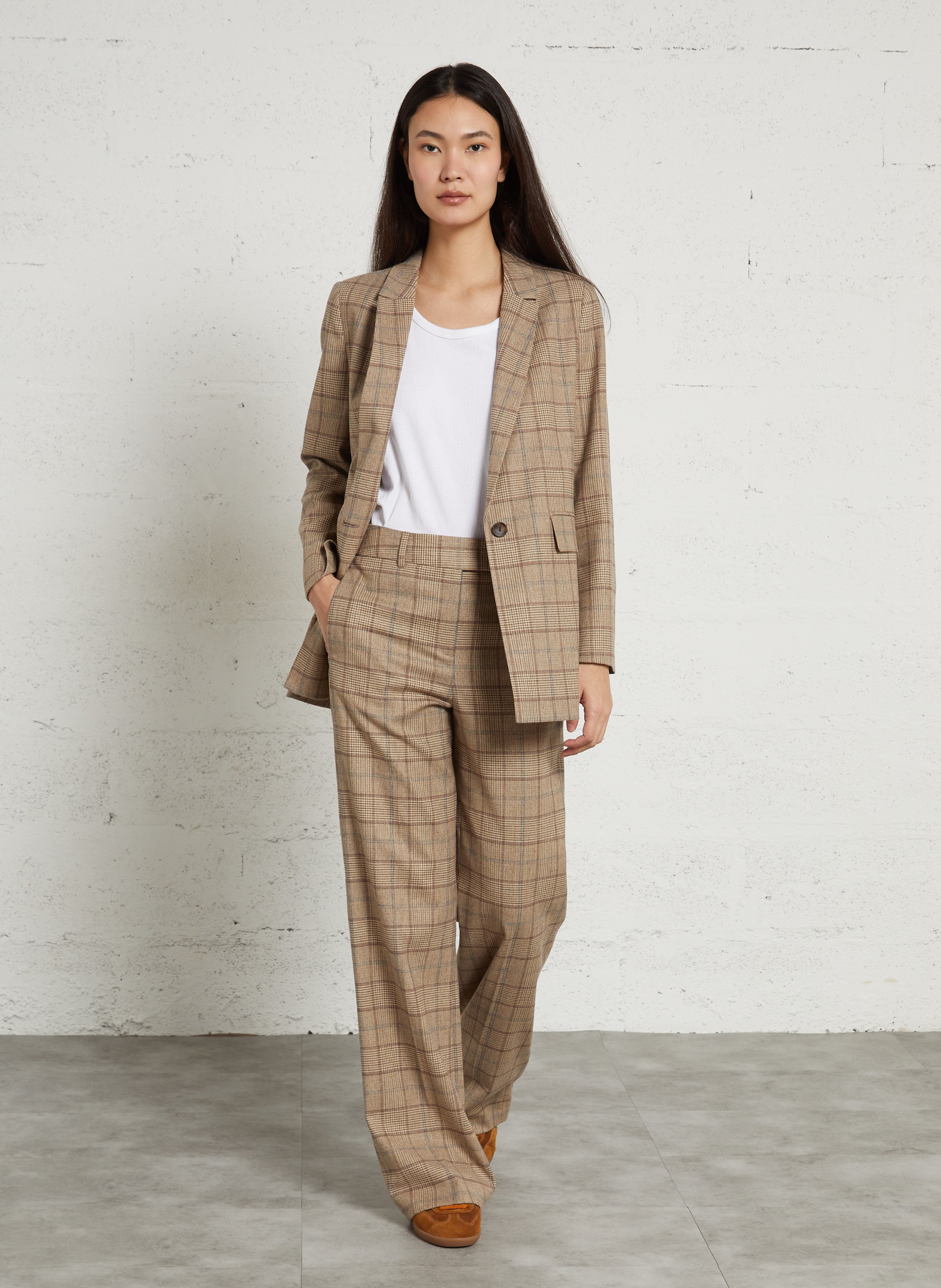 Pantalon de tailleur MAISON 123 Beige