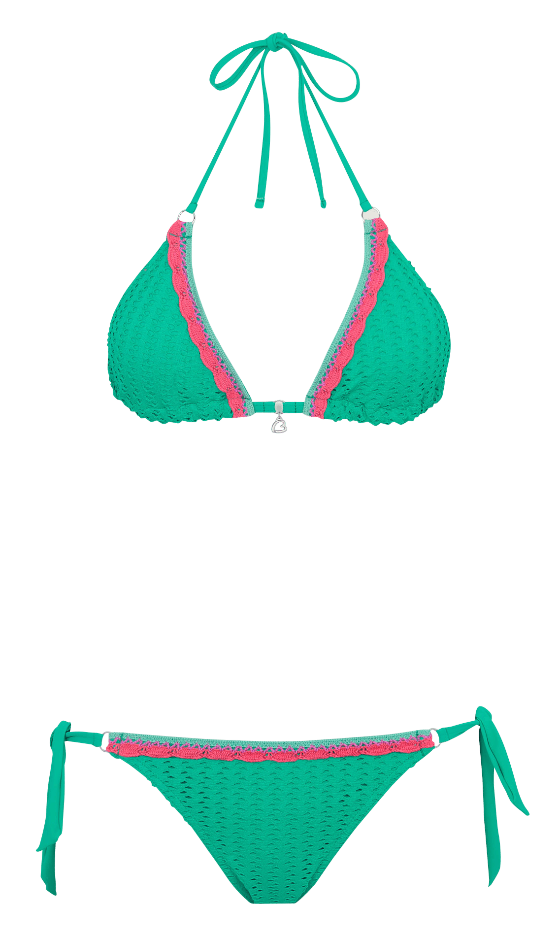 Crochet bikini BANANA MOON Green