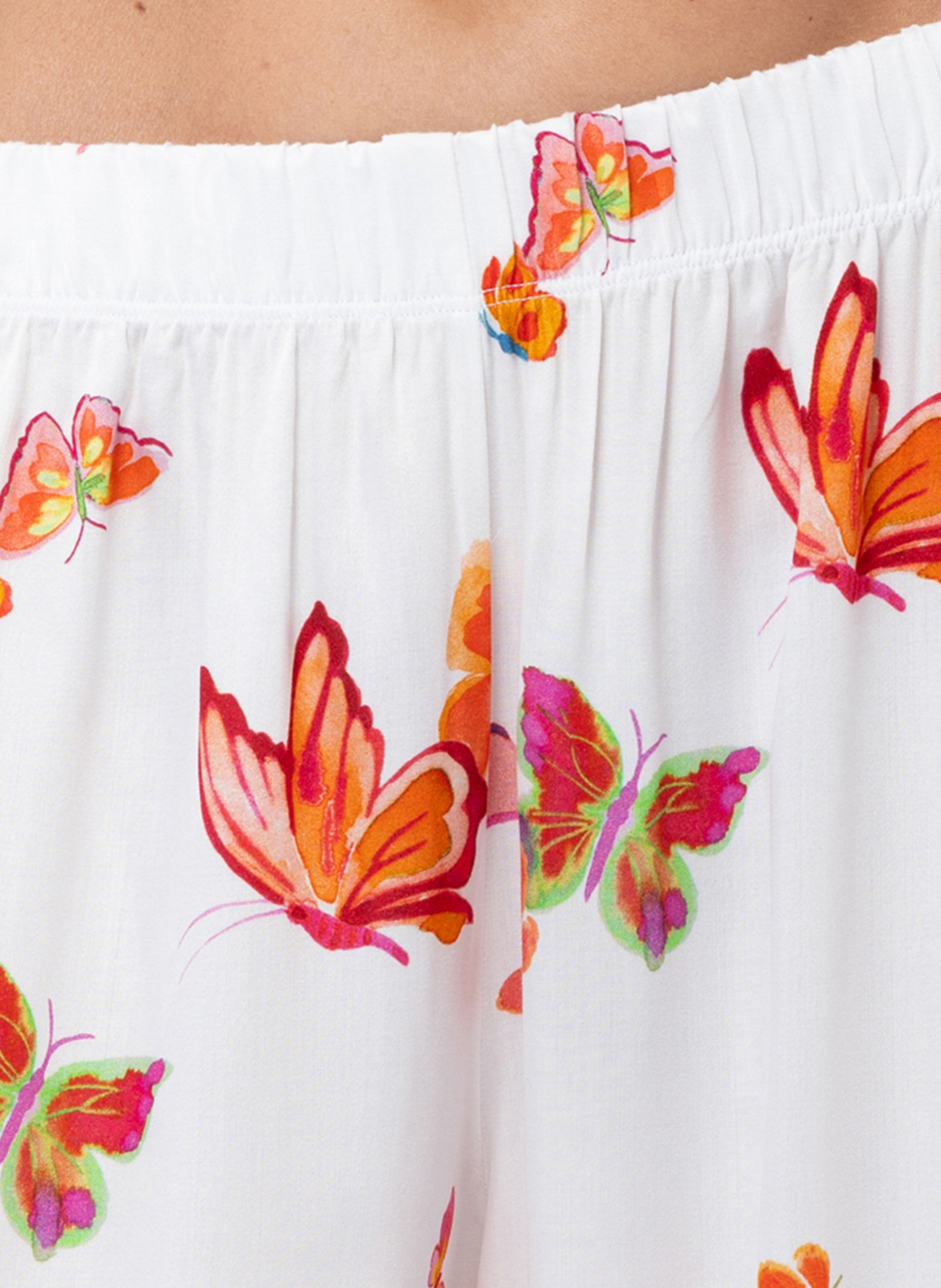 Buttoned viscose pyjama LE CHAT Multicolored