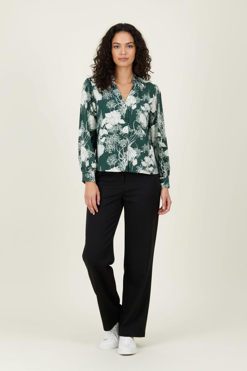 Blouse MODETROTTER - Seconde Main Green