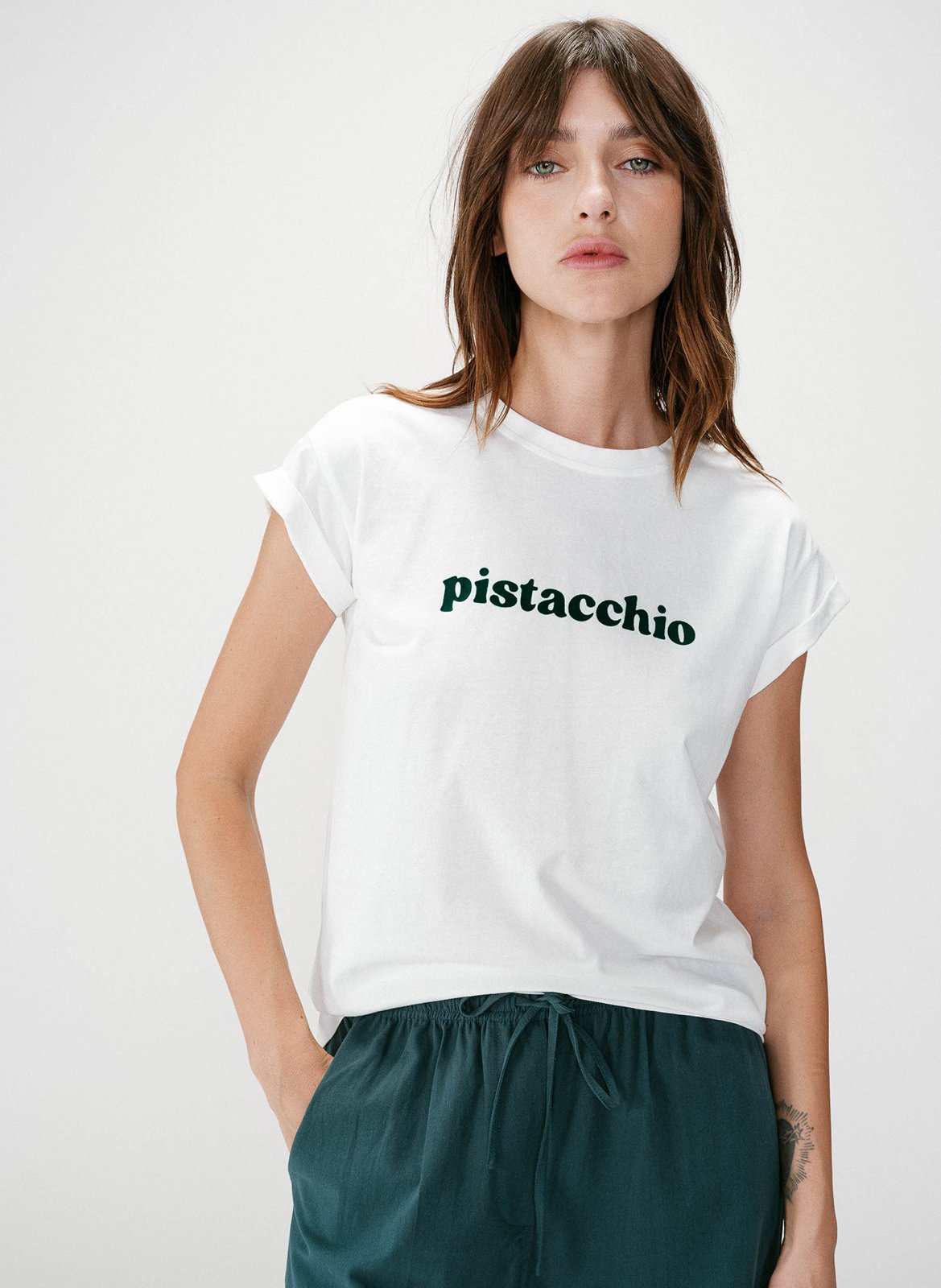 Bedrucktes T-Shirt mit Rundhalsausschnitt GRACE ET MILA