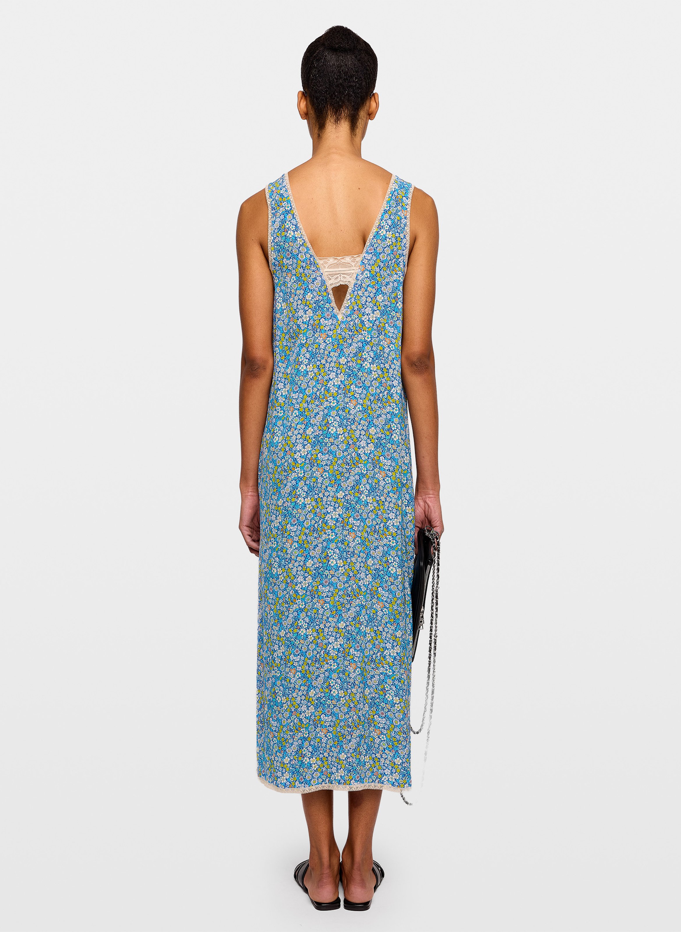 Long V-neck dress ZADIG&VOLTAIRE Yellow