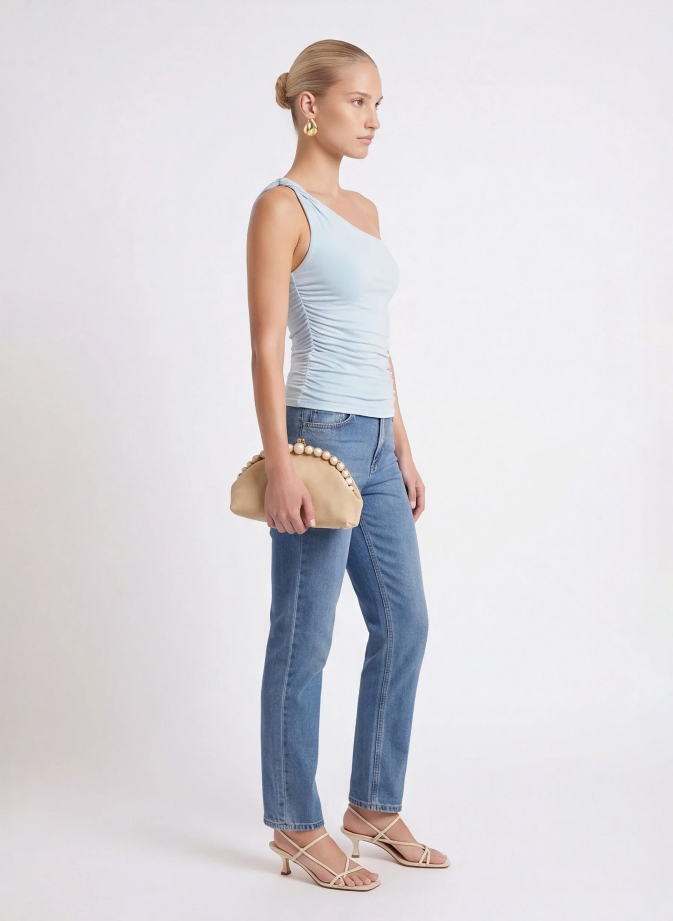 Asymmetrische top KOOKAI Groen