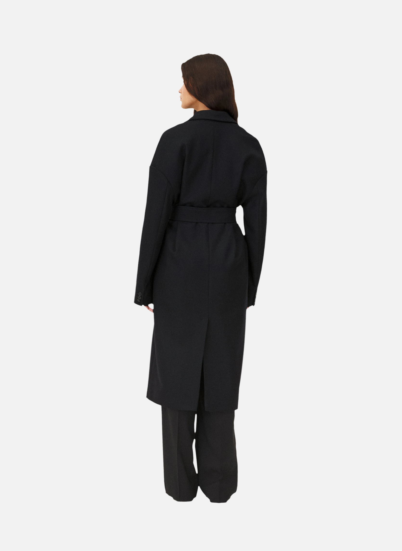 Classic Coat CASPA MIDNIGHT BLUE Noyoco Blue