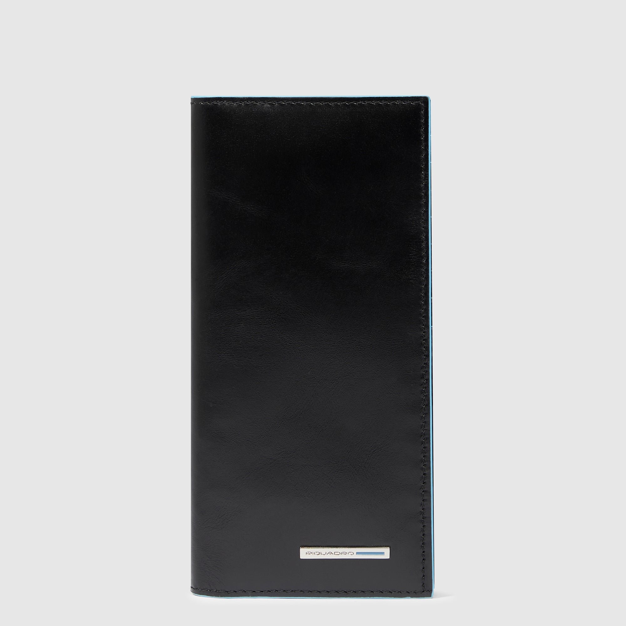 Men's vertical wallet, large PIQUADRO Black
