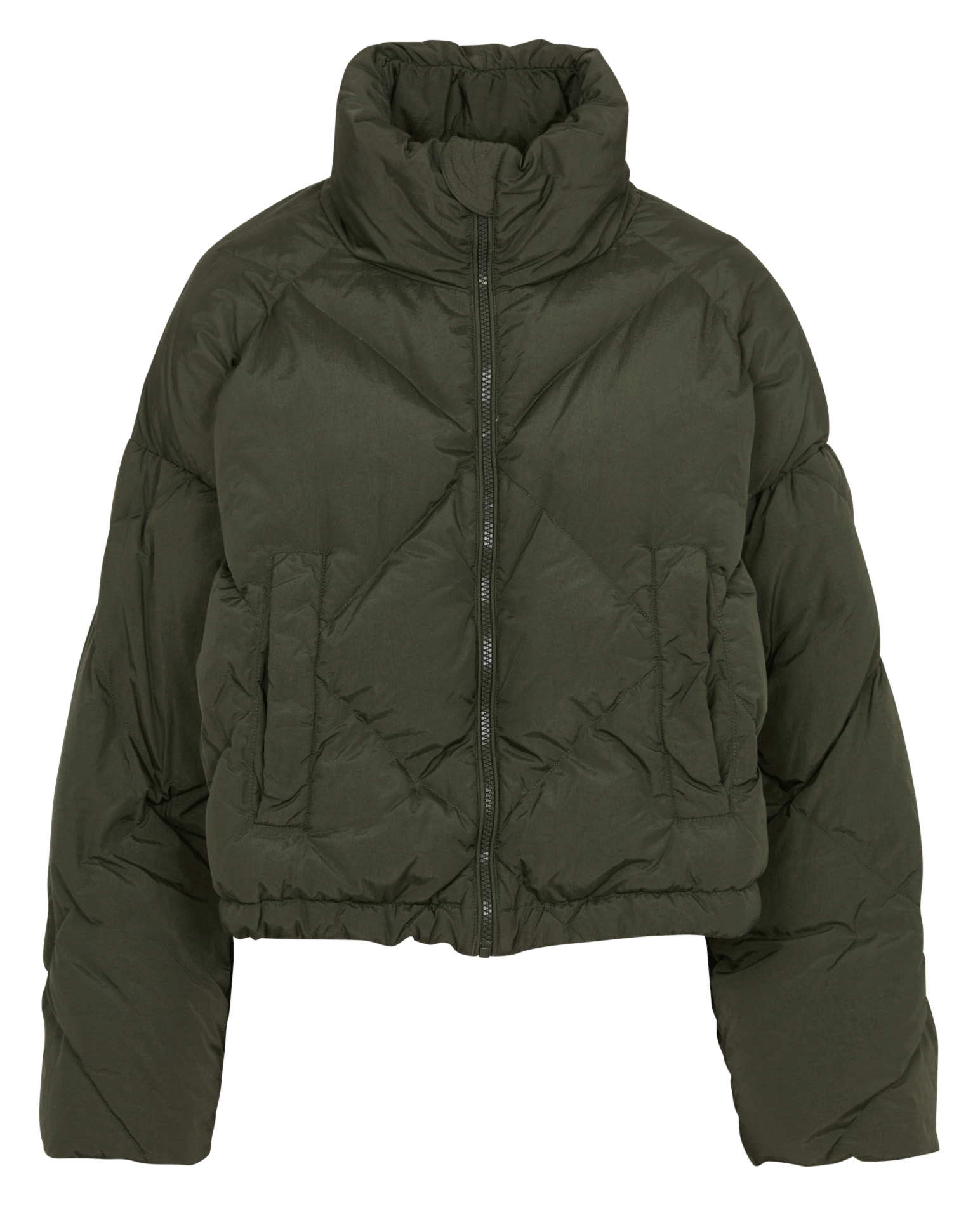 Kurze Steppjacke MAX MARA WEEK END Khaki