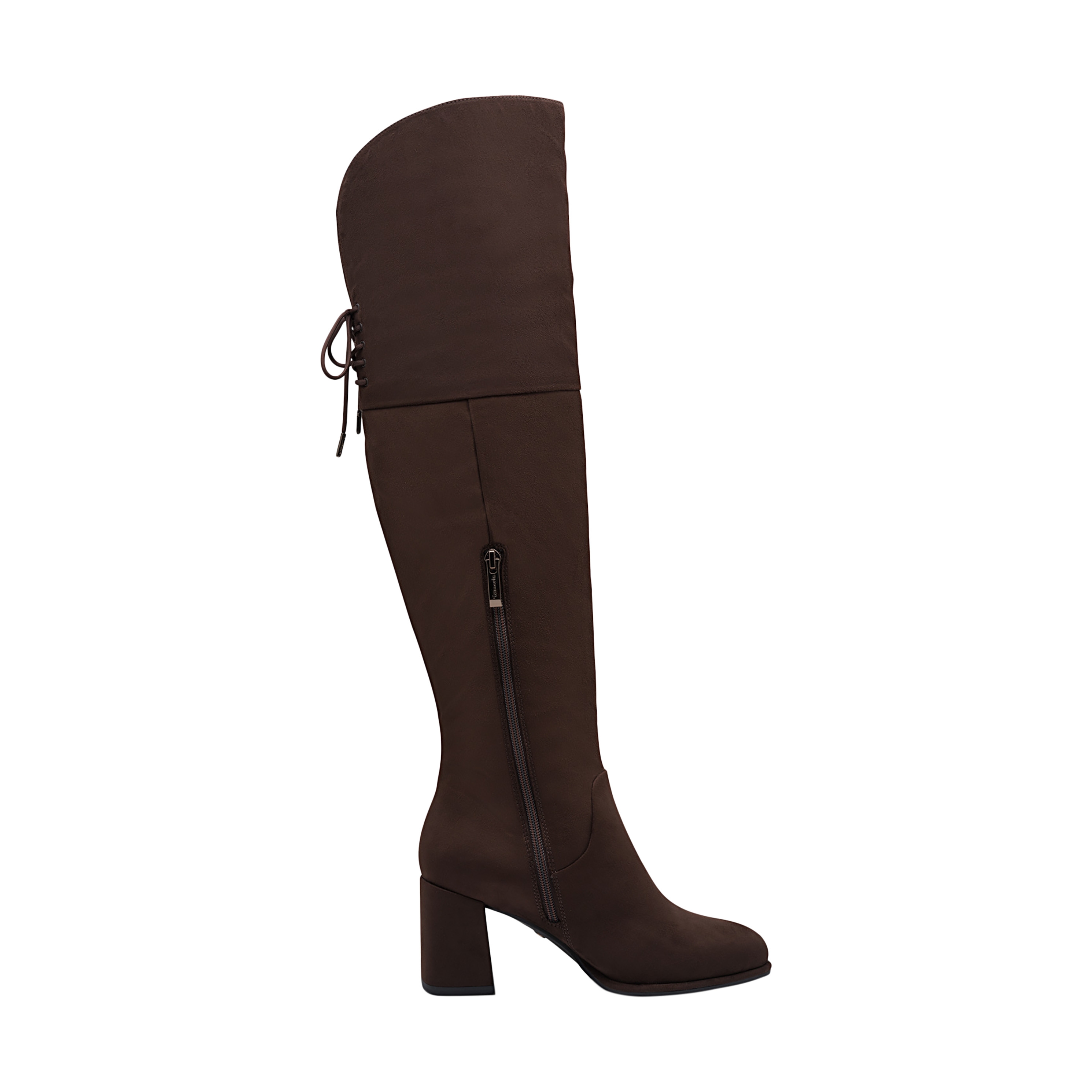 Zip-up boot TAMARIS Brown