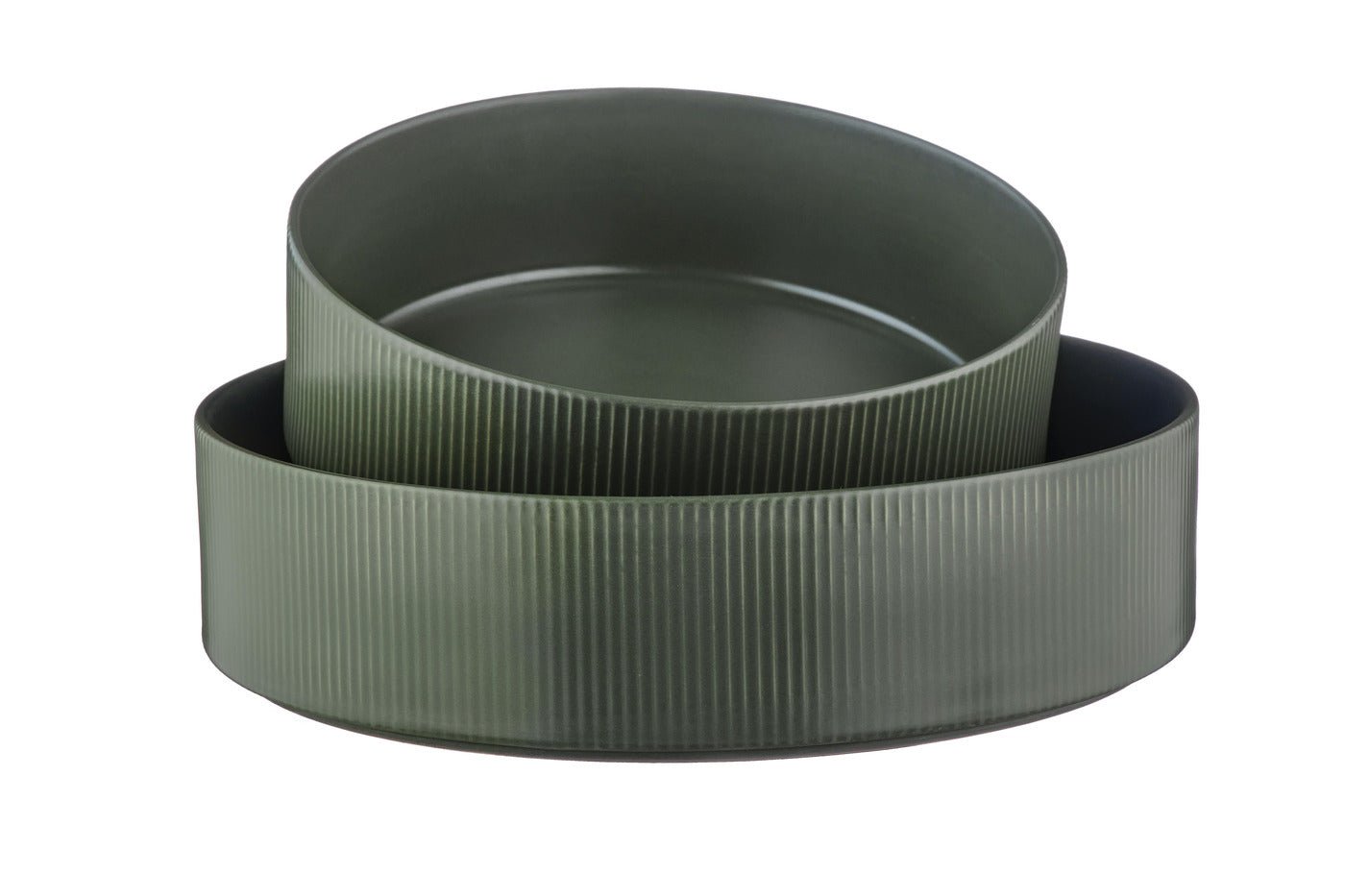 Scandinavian salad bowl BJORN Green