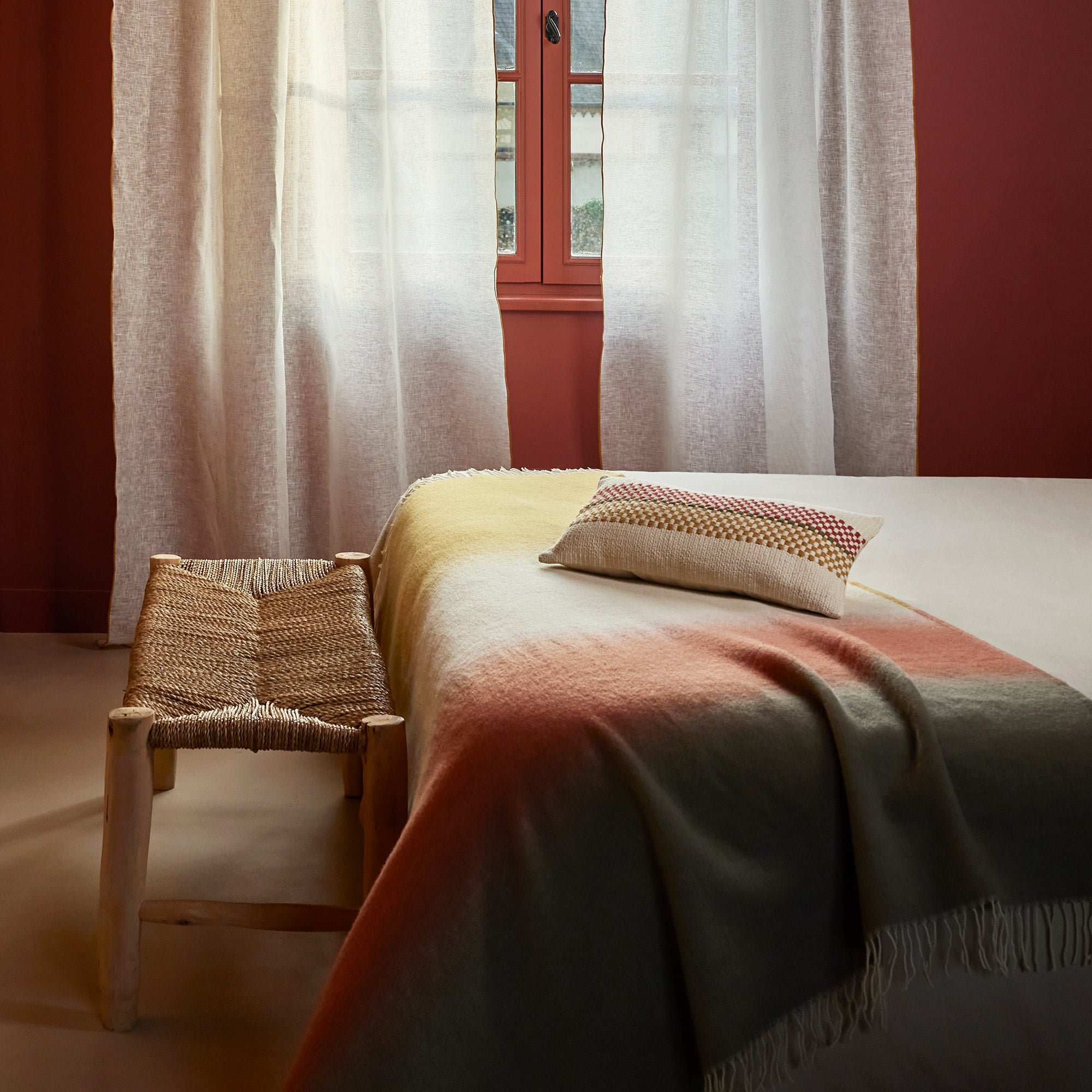 Plaid pure laine MADURA