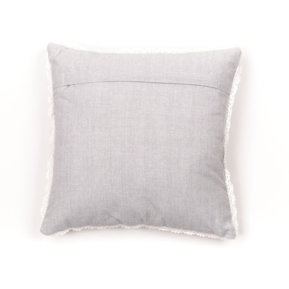 Removable cotton cushion TODAY LINGE DE MAISON Grey