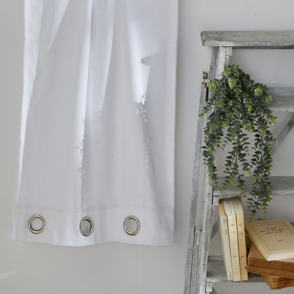 Cotton voile TODAY LINGE DE MAISON White
