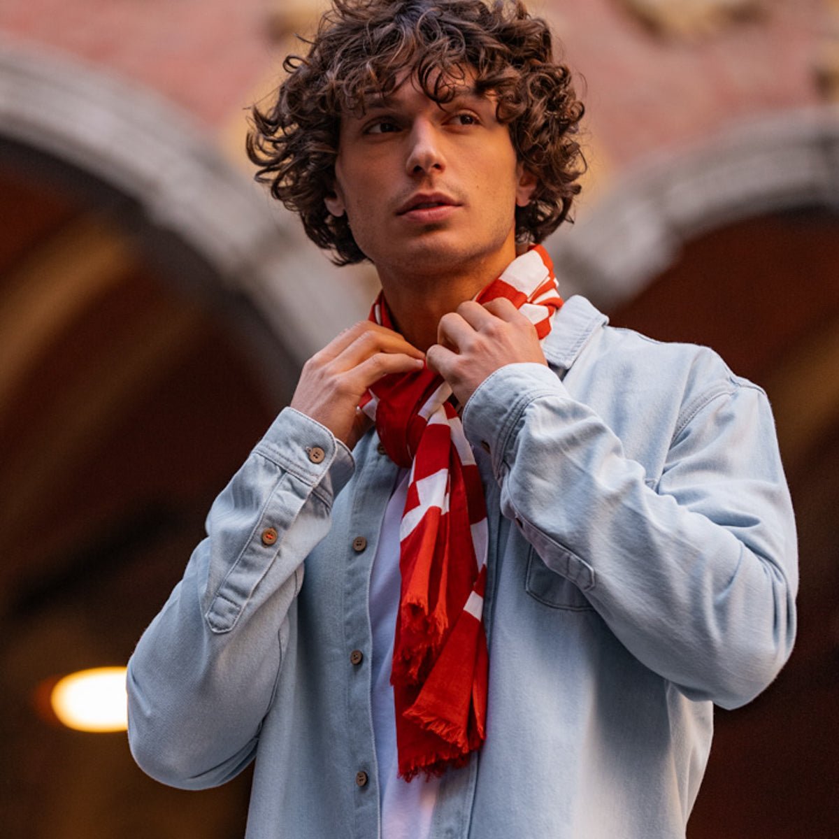 Denim overshirt BILLYBELT Blue